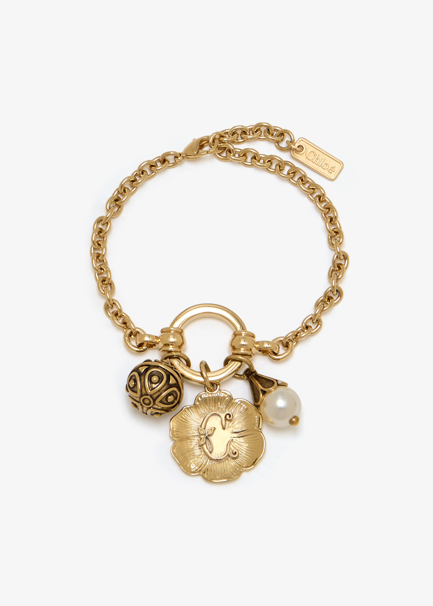 

The Château Treasures bracelet, Gold