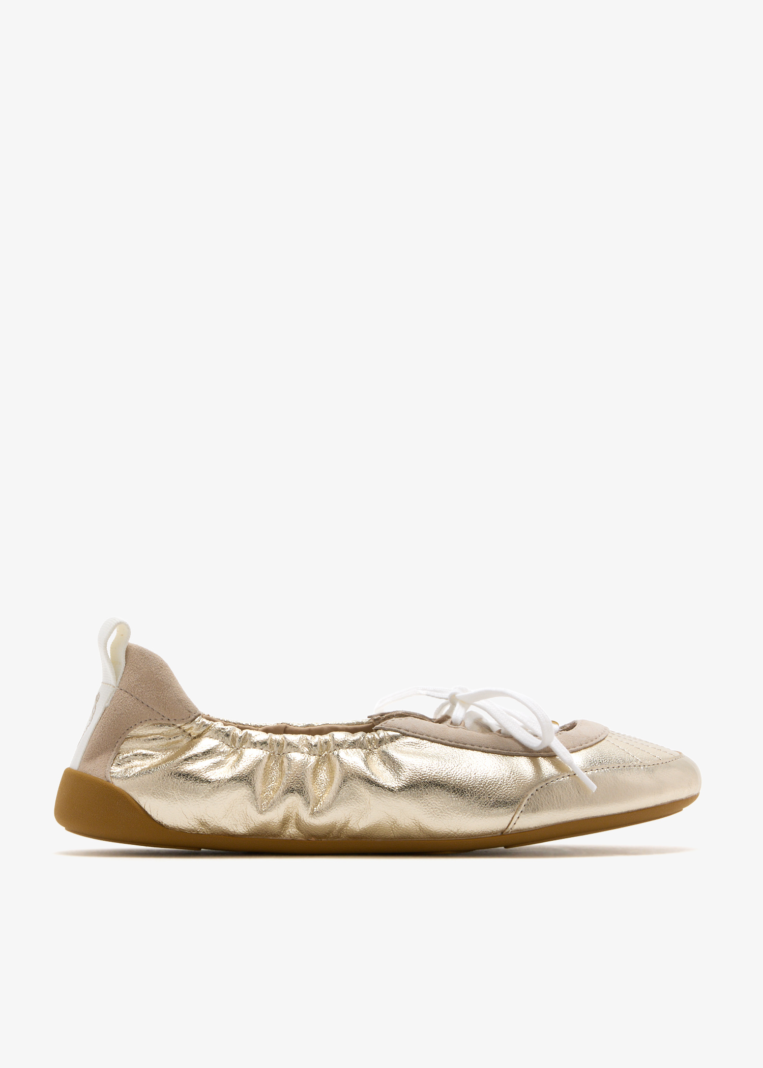 

Kick ballet sneakers, Gold