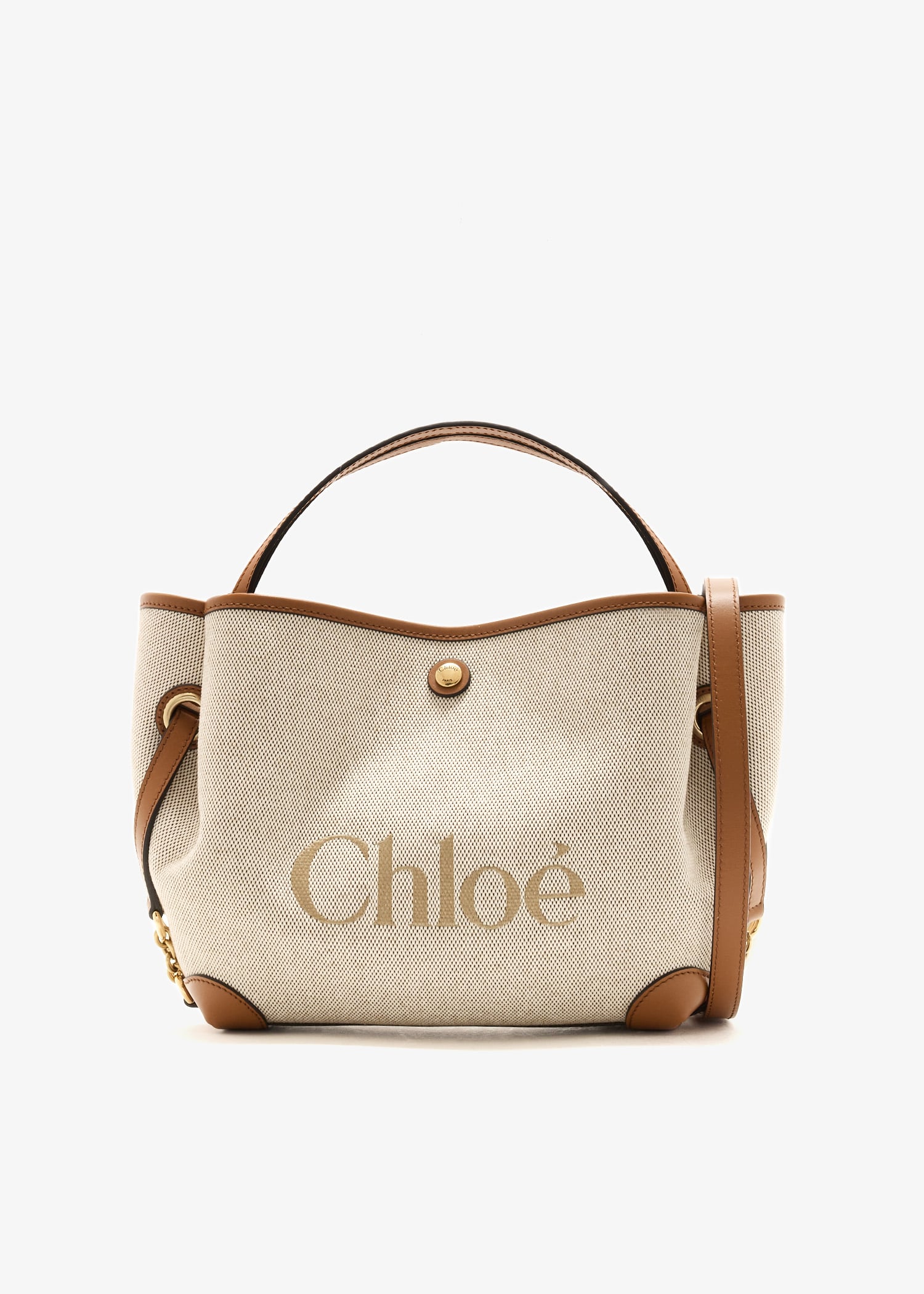 

Clover small tote bag, Cream