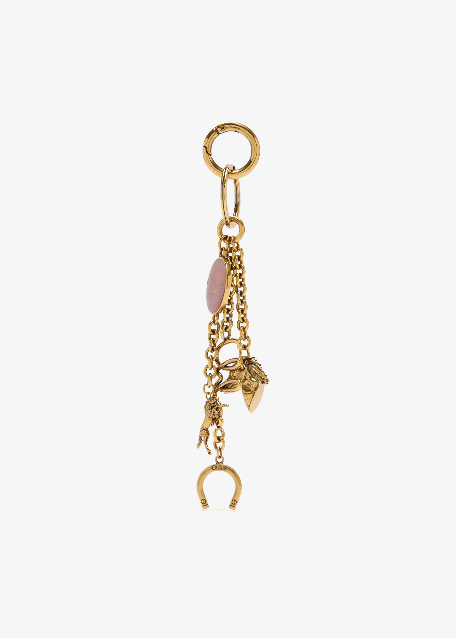 

Symbols Coin Horse bag charm, Gold