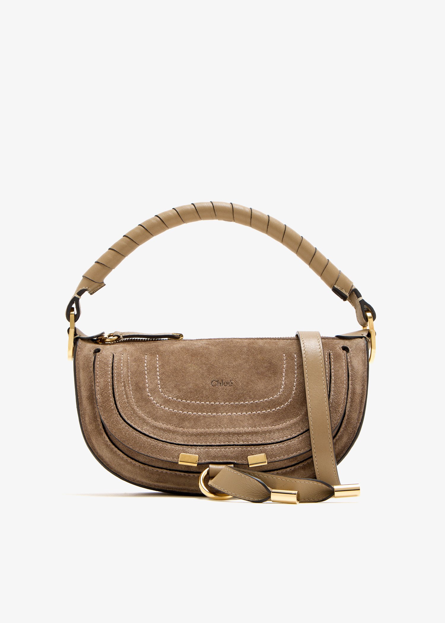 

Mini Marcie shoulder bag, Brown