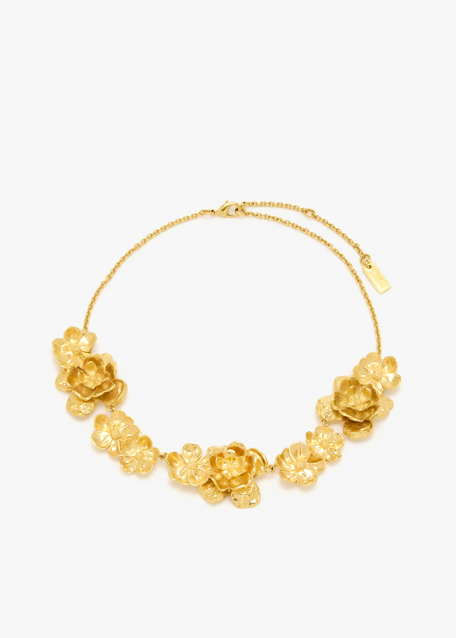 

The Bouquet choker, Gold