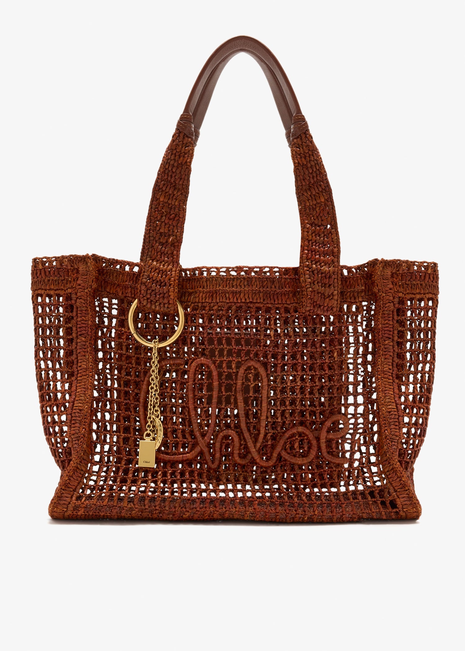 

Summer Banana East-West tote bag, Brown