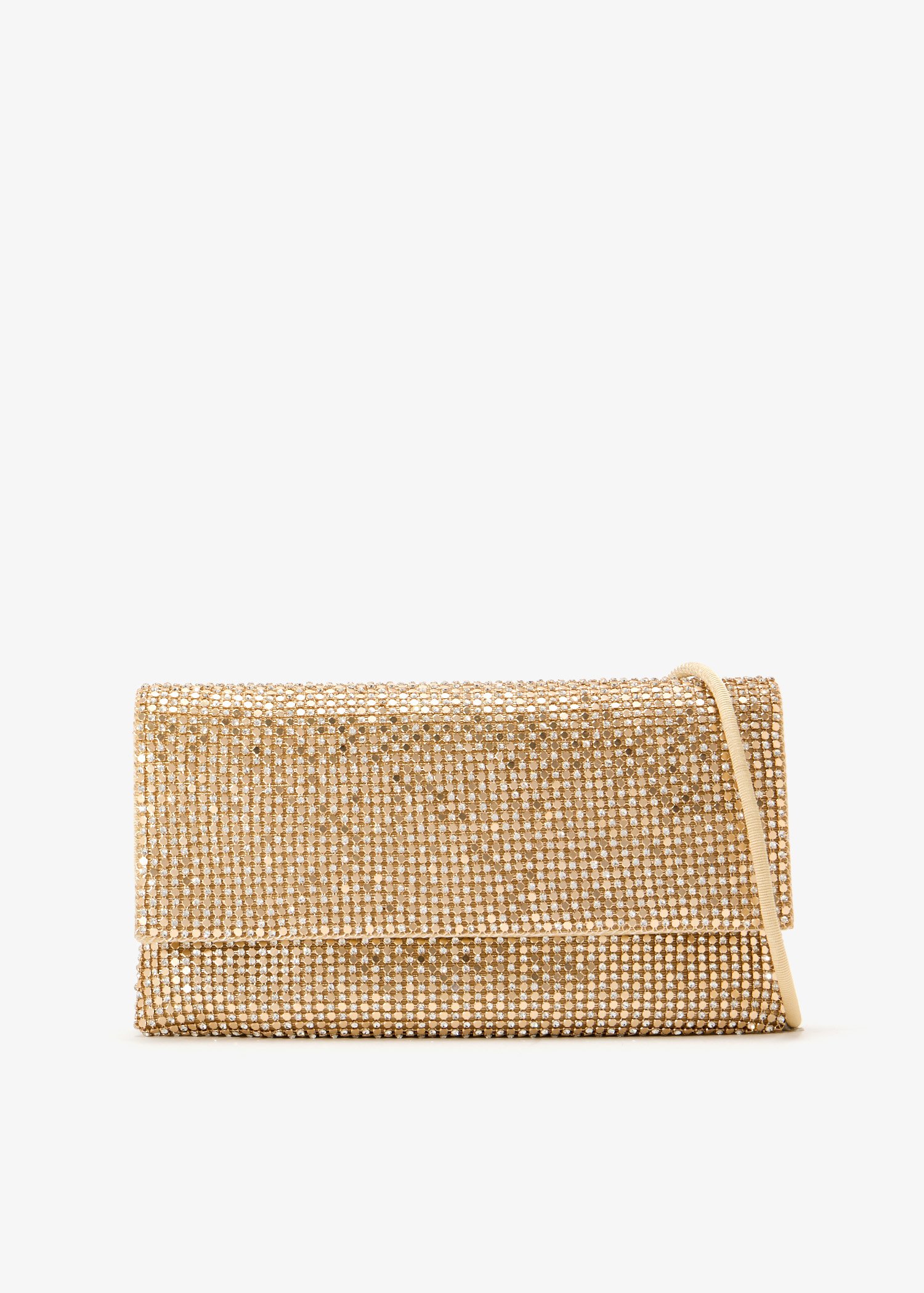 

Charlee Diamanté shoulder bag, Gold