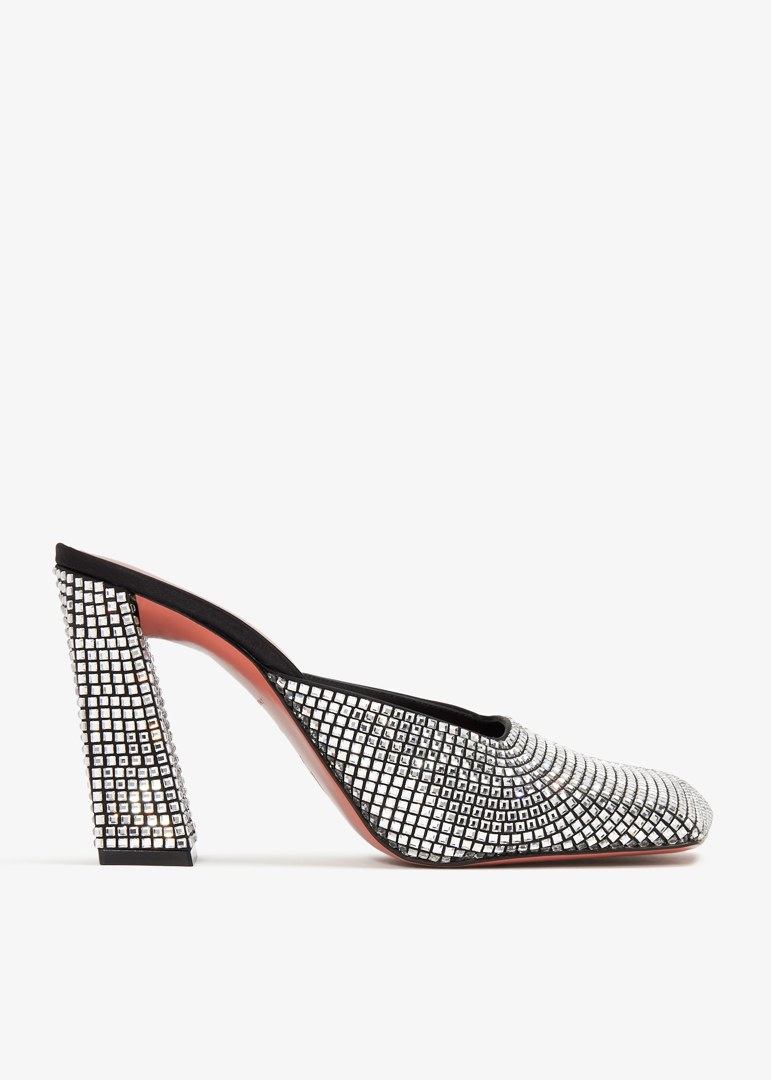 

Charlotte crystal mules, Black