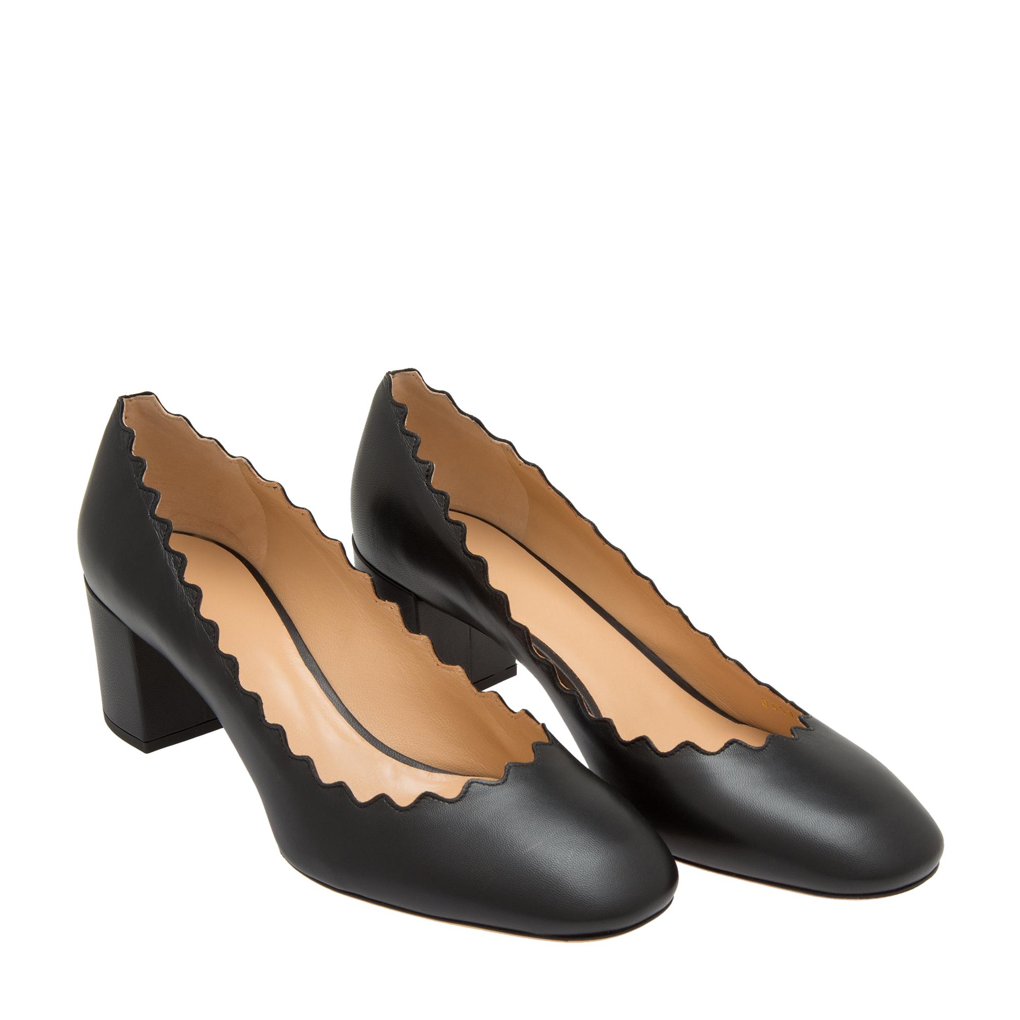 

Leather pumps, Black