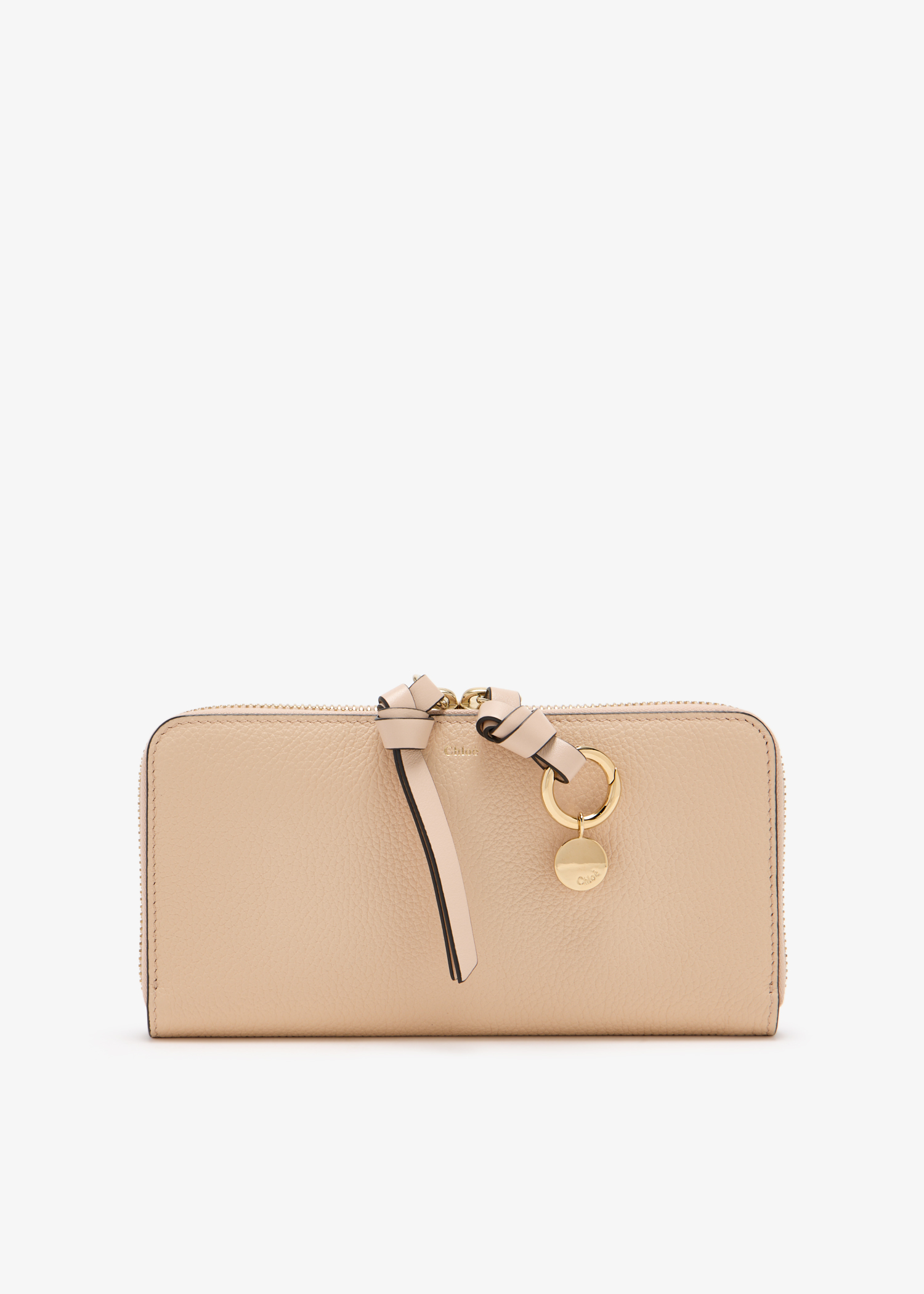 

Alphabet long wallet, Pink