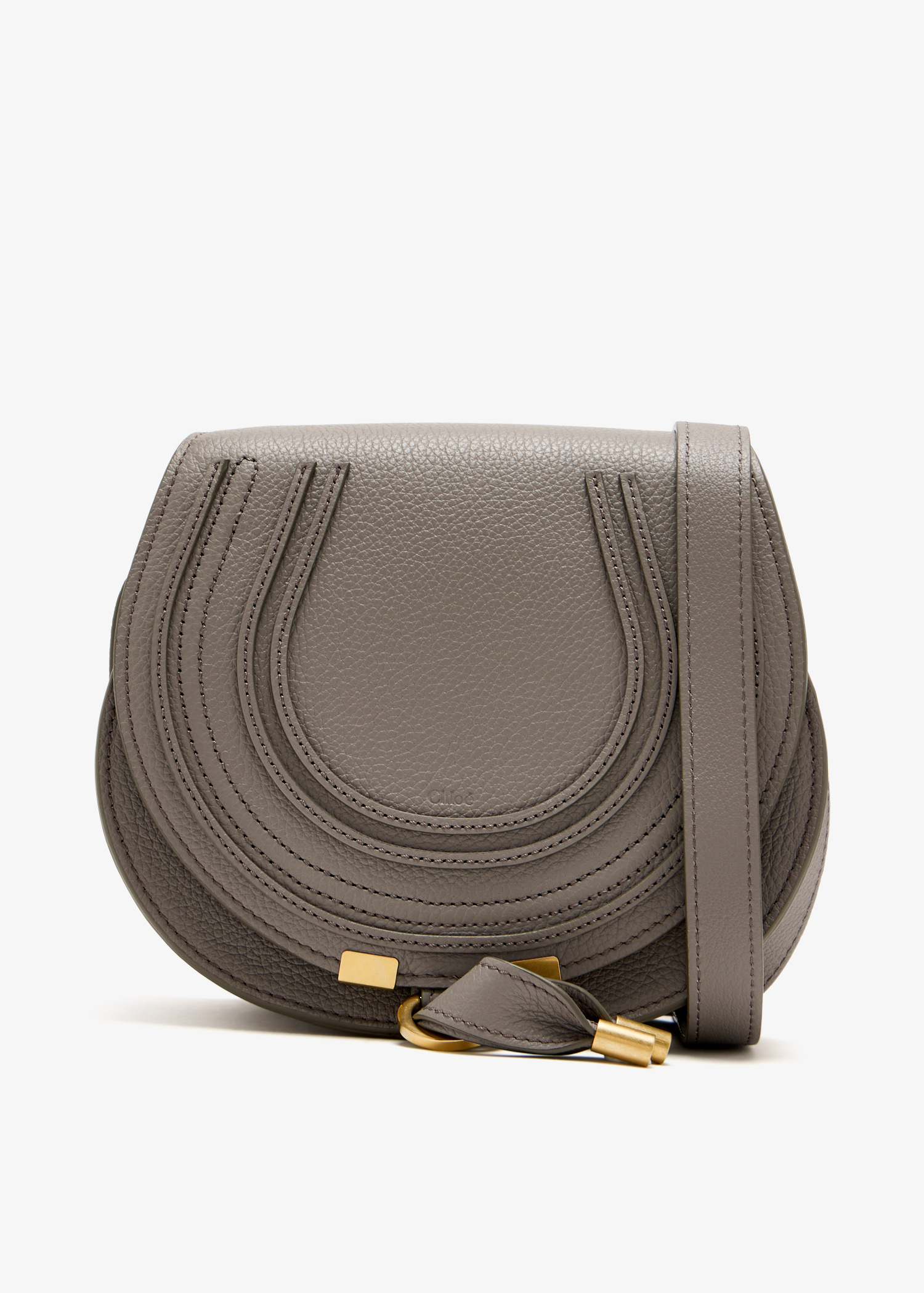 

Marcie small saddle bag, Grey