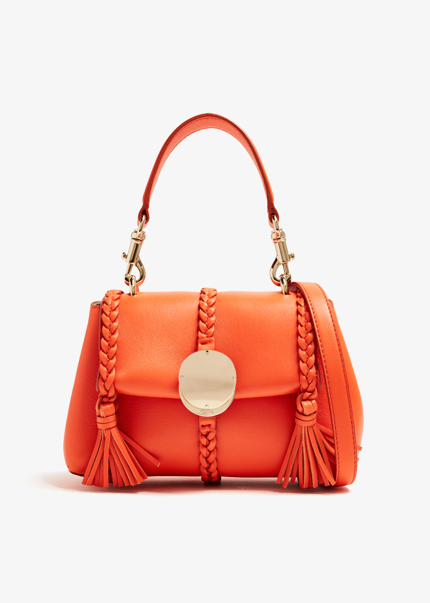 

Penelope mini soft shoulder bag, Orange