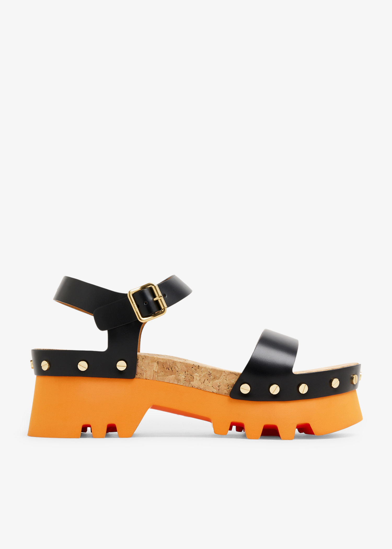 

Owena platform sandals, Black