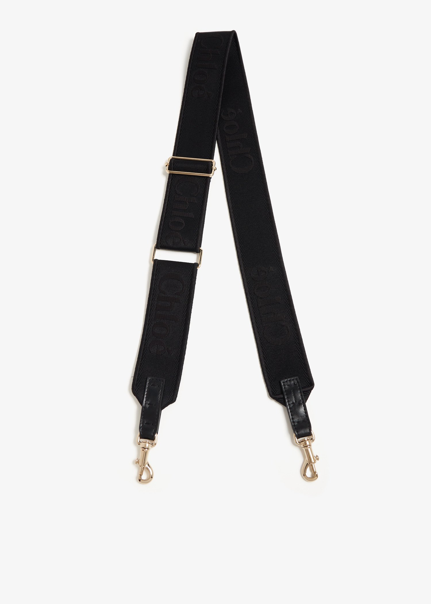 

Logo adjustable strap, Black