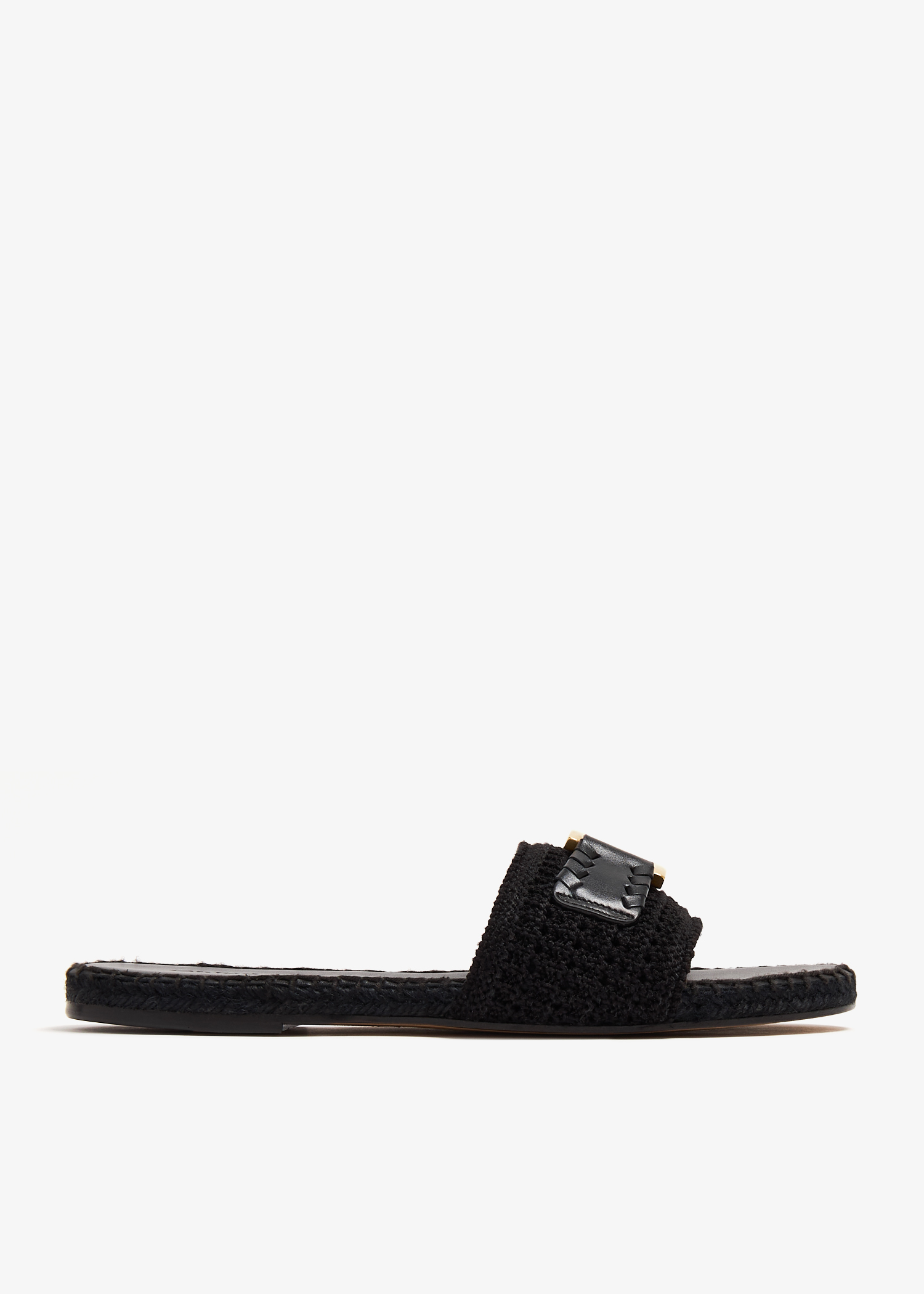 

Marcie slide sandals, Black