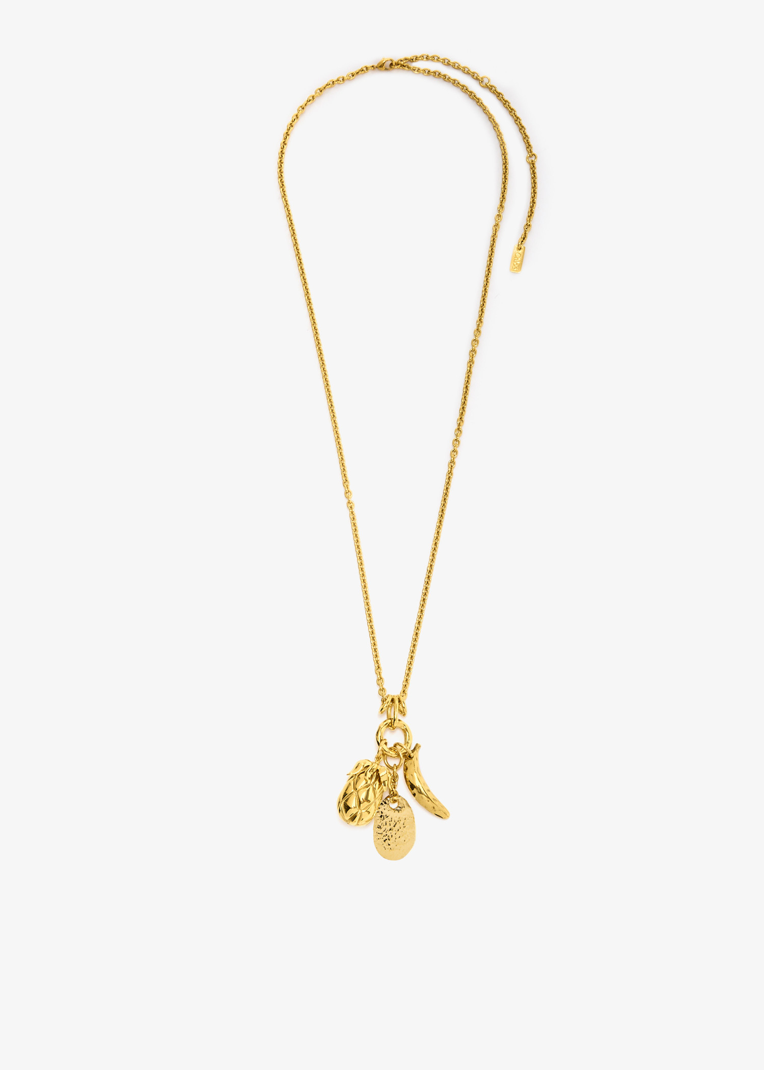 

The Chloé Fruits long necklace, Gold