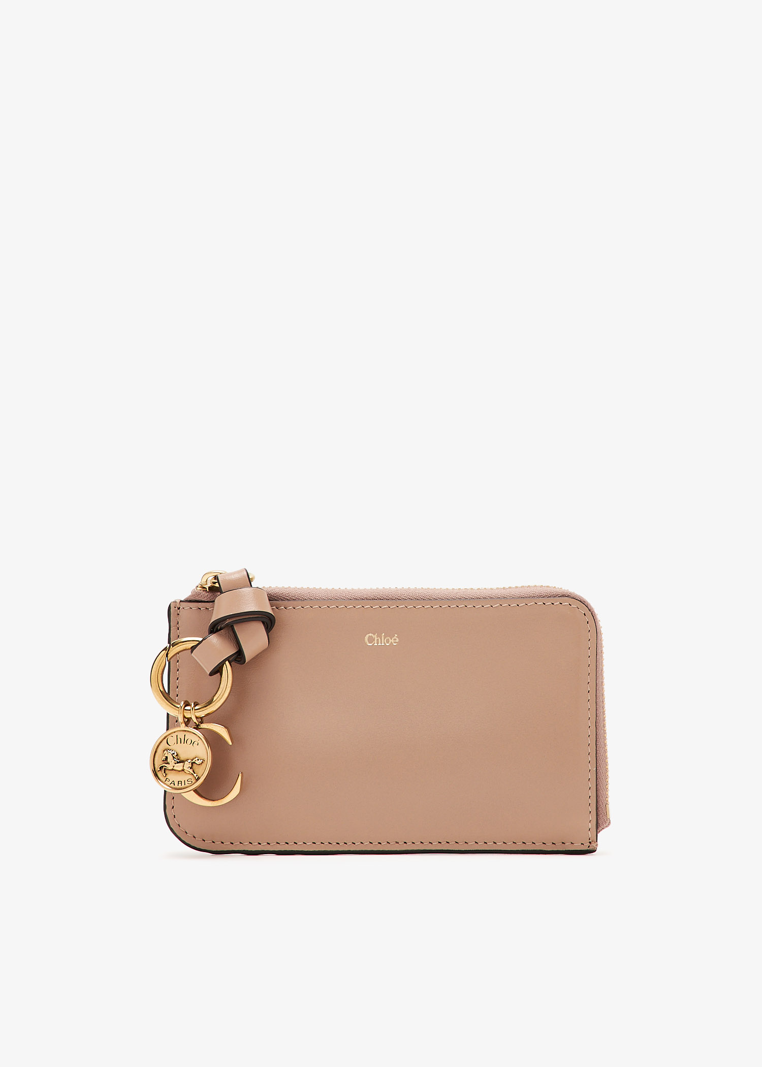 

Alphabet purse, Beige