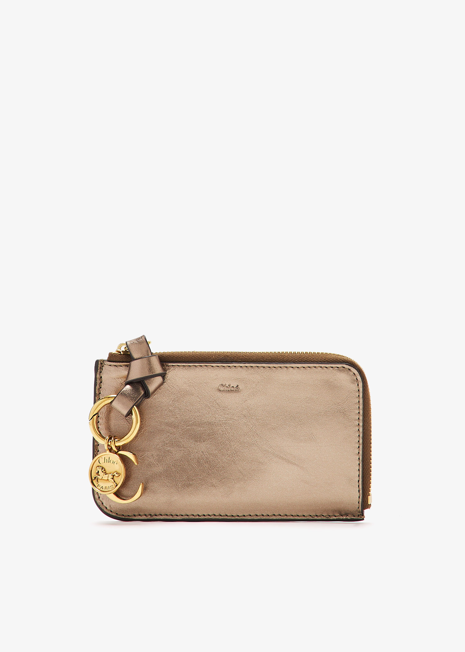 

Alphabet purse, Grey
