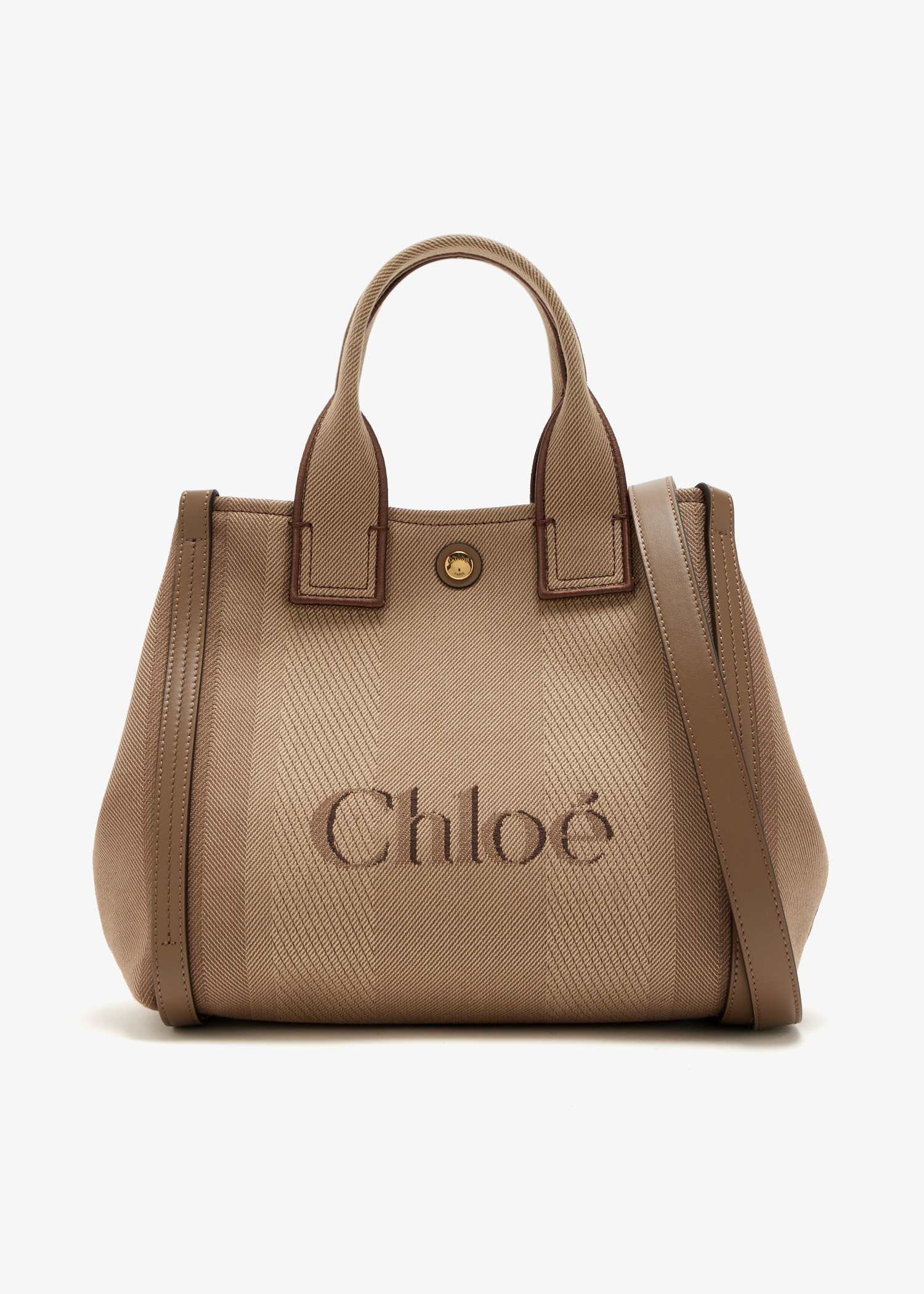 

Small Carry tote bag, Taupe