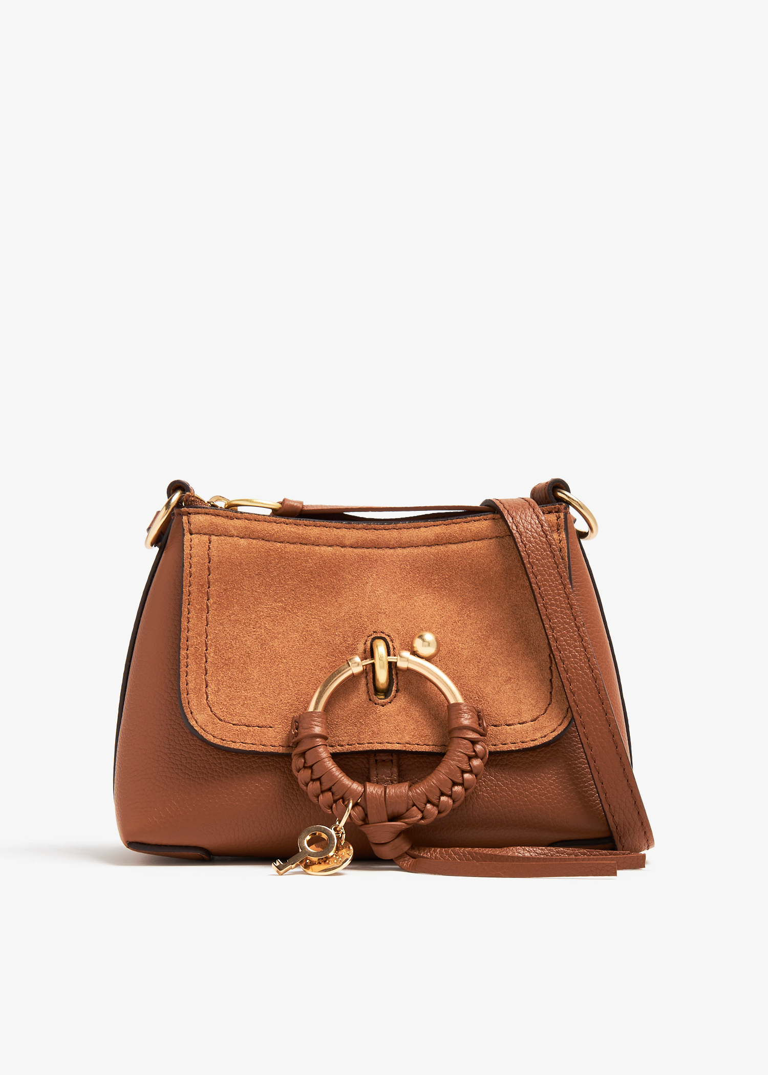 

Mini Joan cross-body bag, Brown