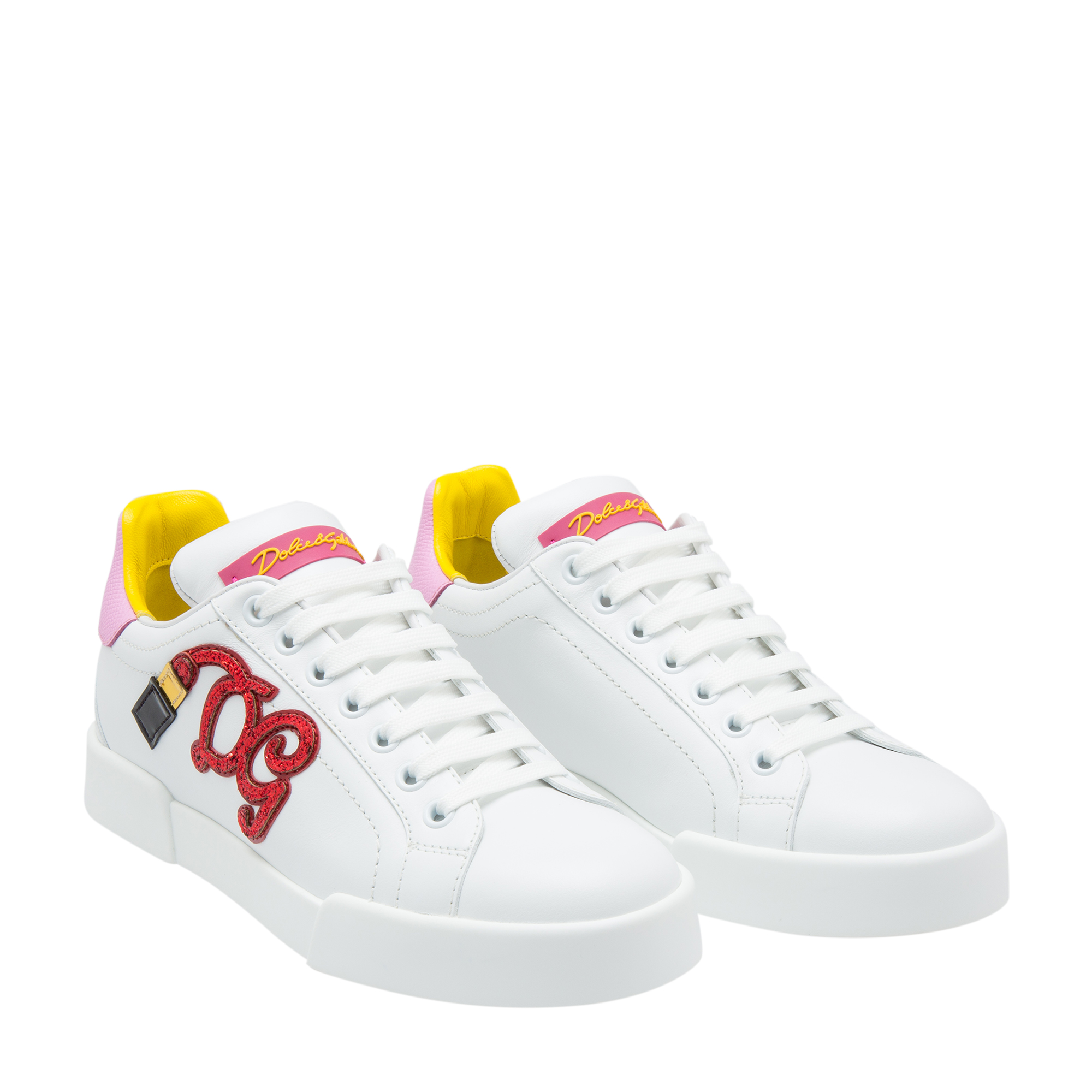 

Leather sneakers, White