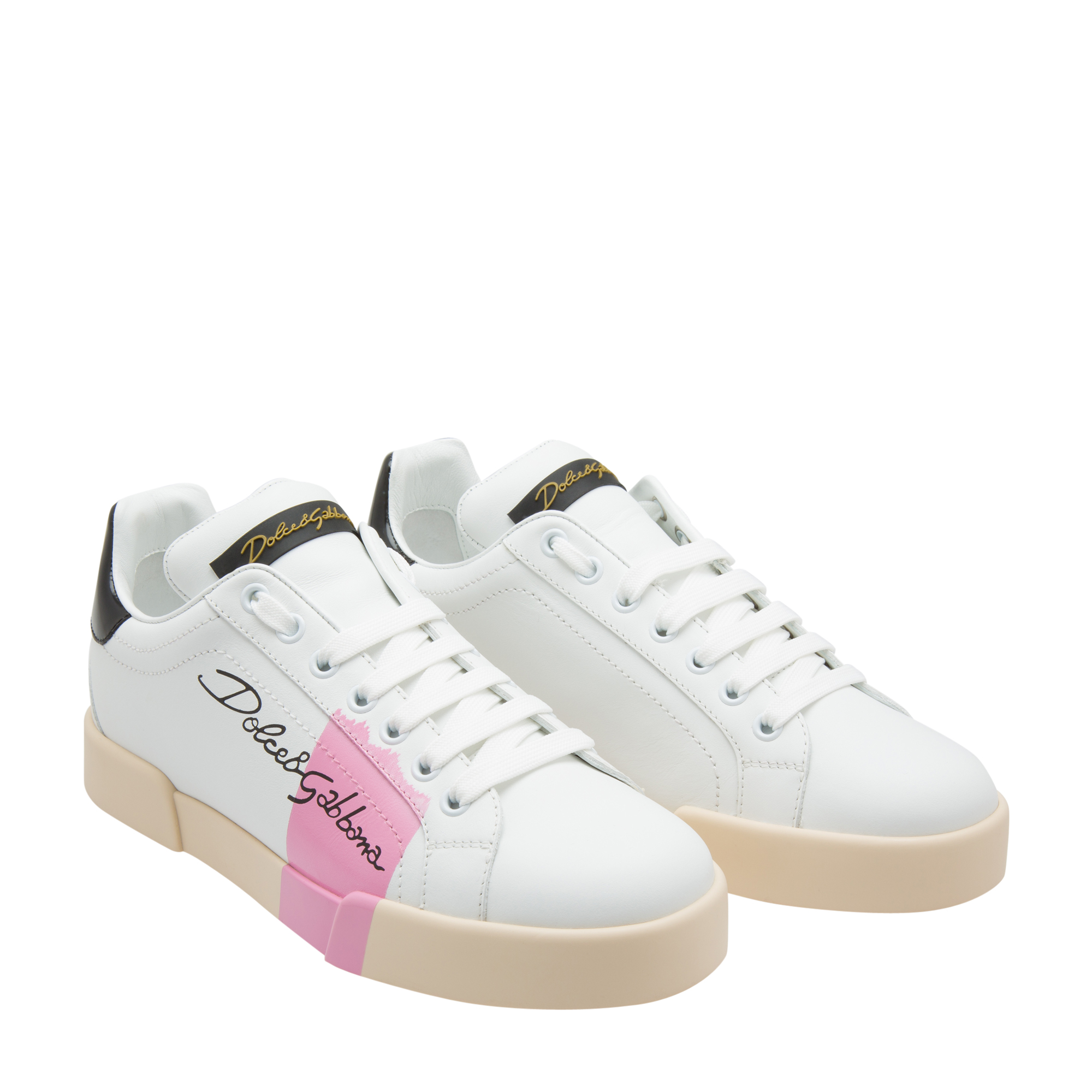 

Leather sneakers, Pink