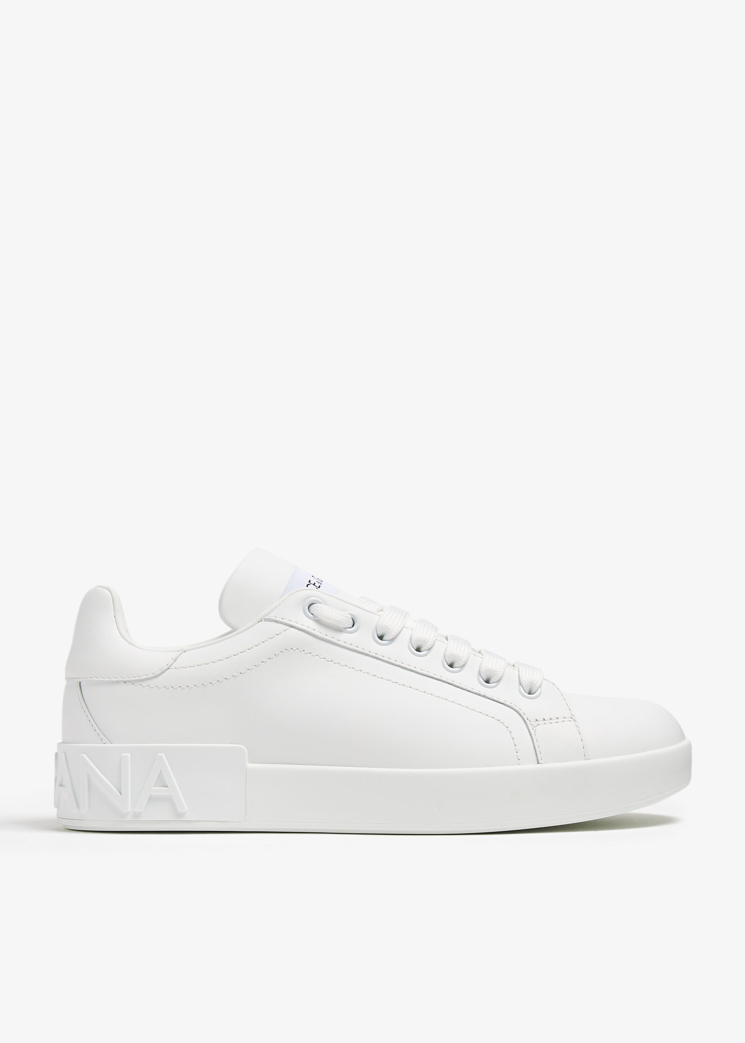 

Portofino calfskin sneakers, White