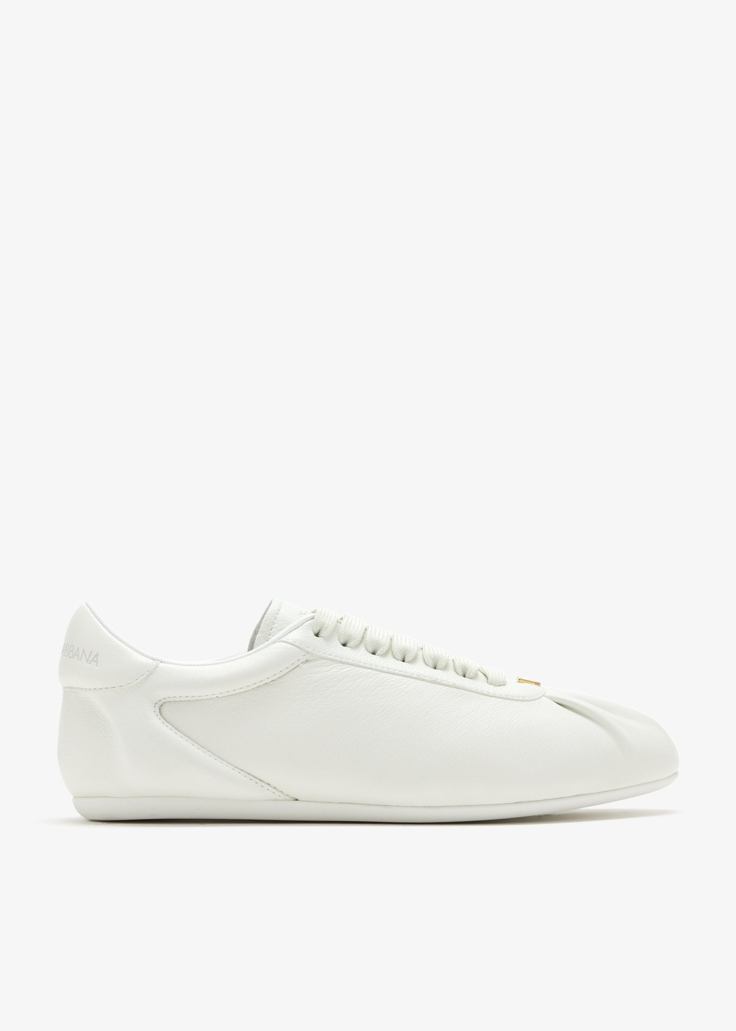 

Soft calfskin ballet sneakers, White
