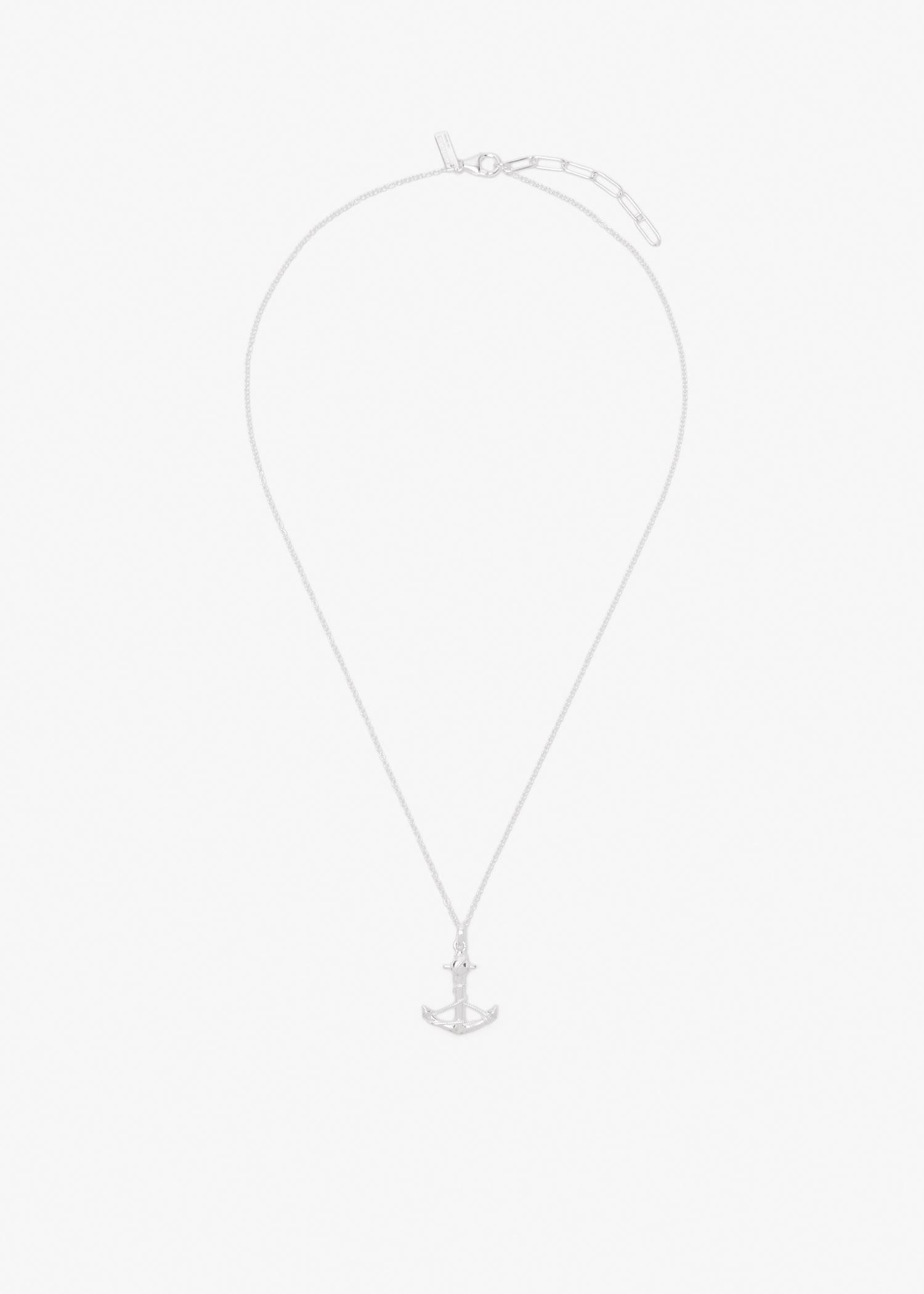 

Anchor necklace, Silver