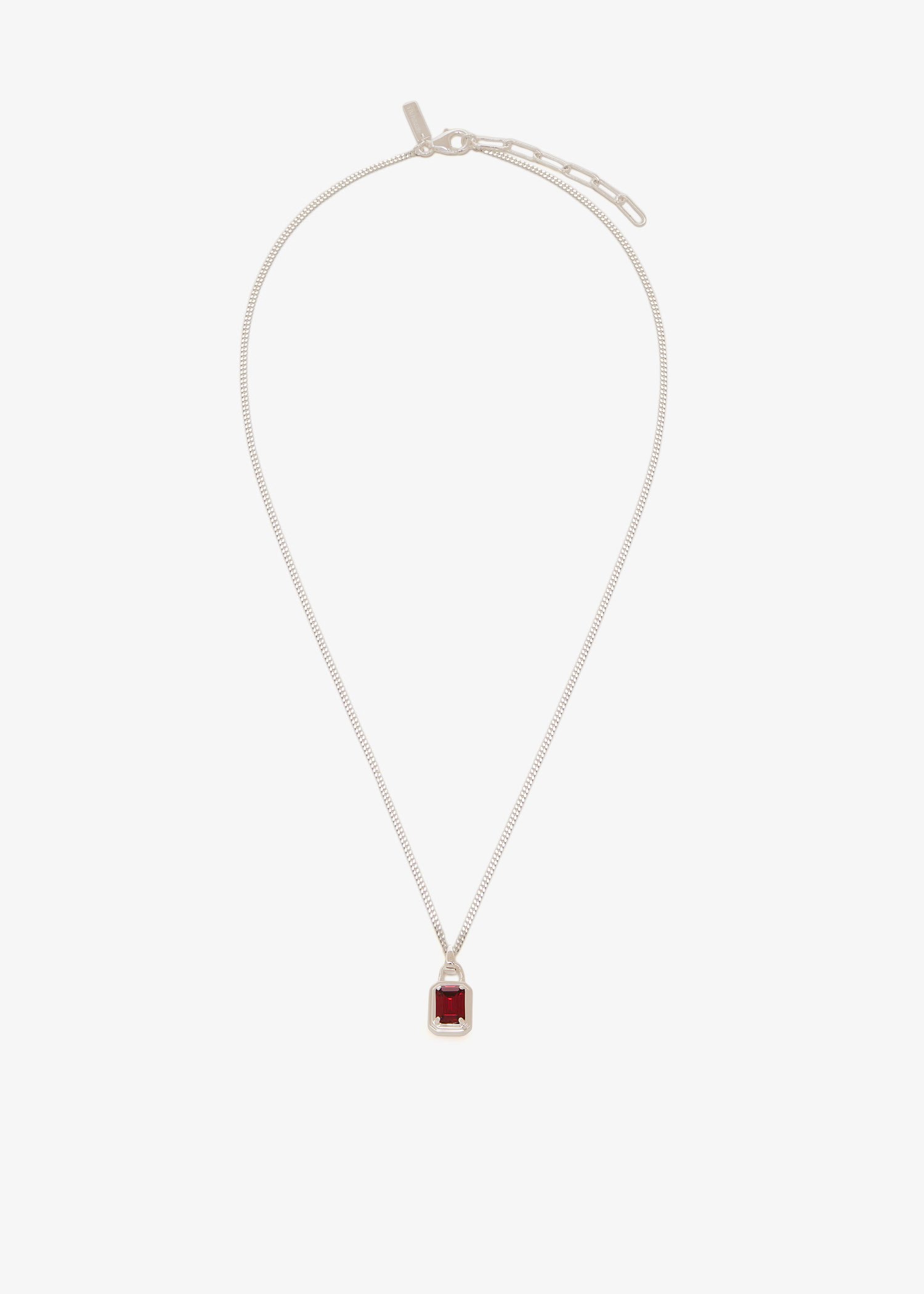 

Solitaire necklace, Silver