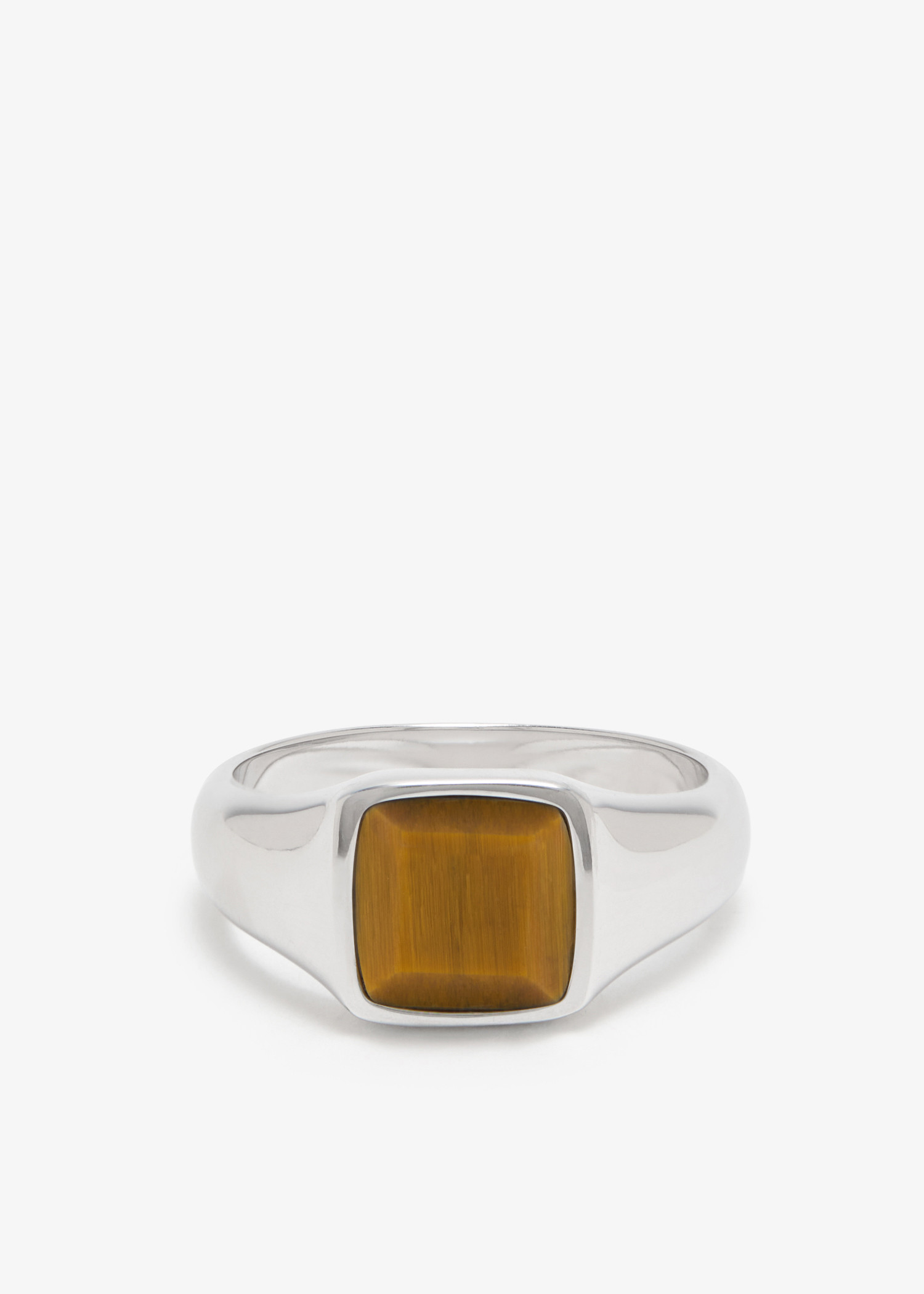 

Tiger Eye ring, Silver