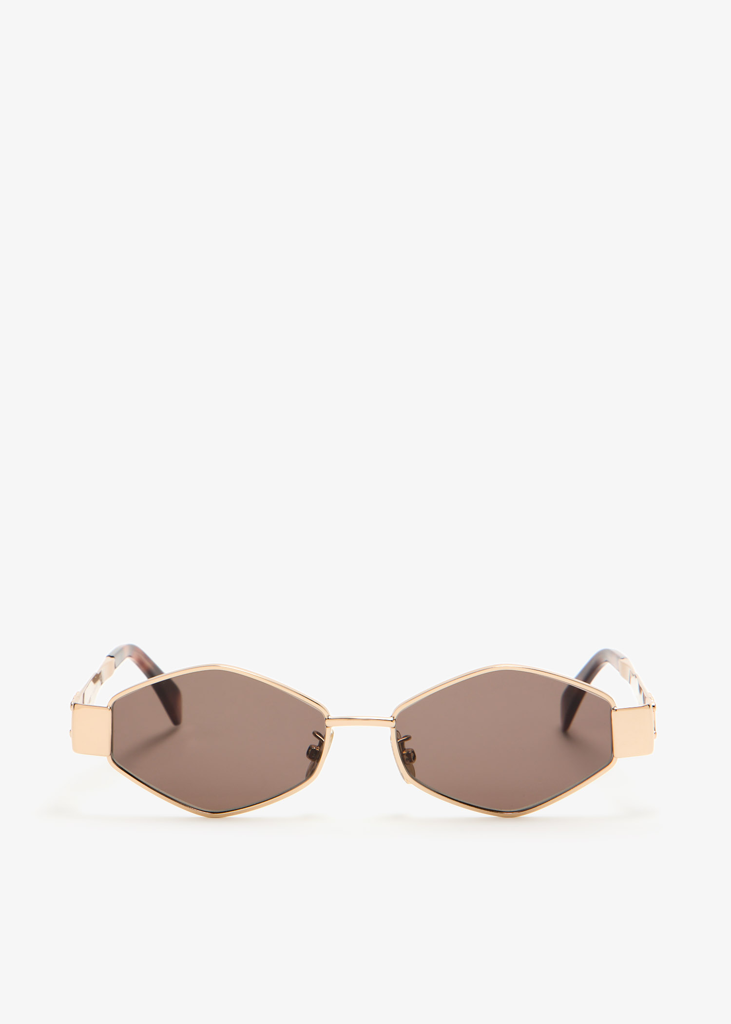 

Triomphe geometric sunglasses, Pink