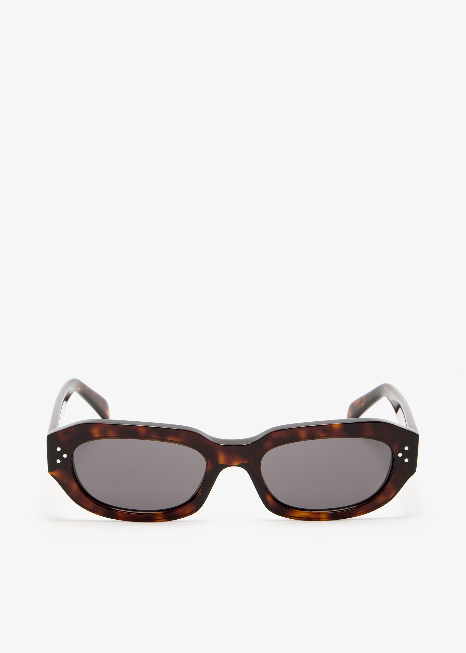 

CELINE 3 Dots oval sunglasses, Brown