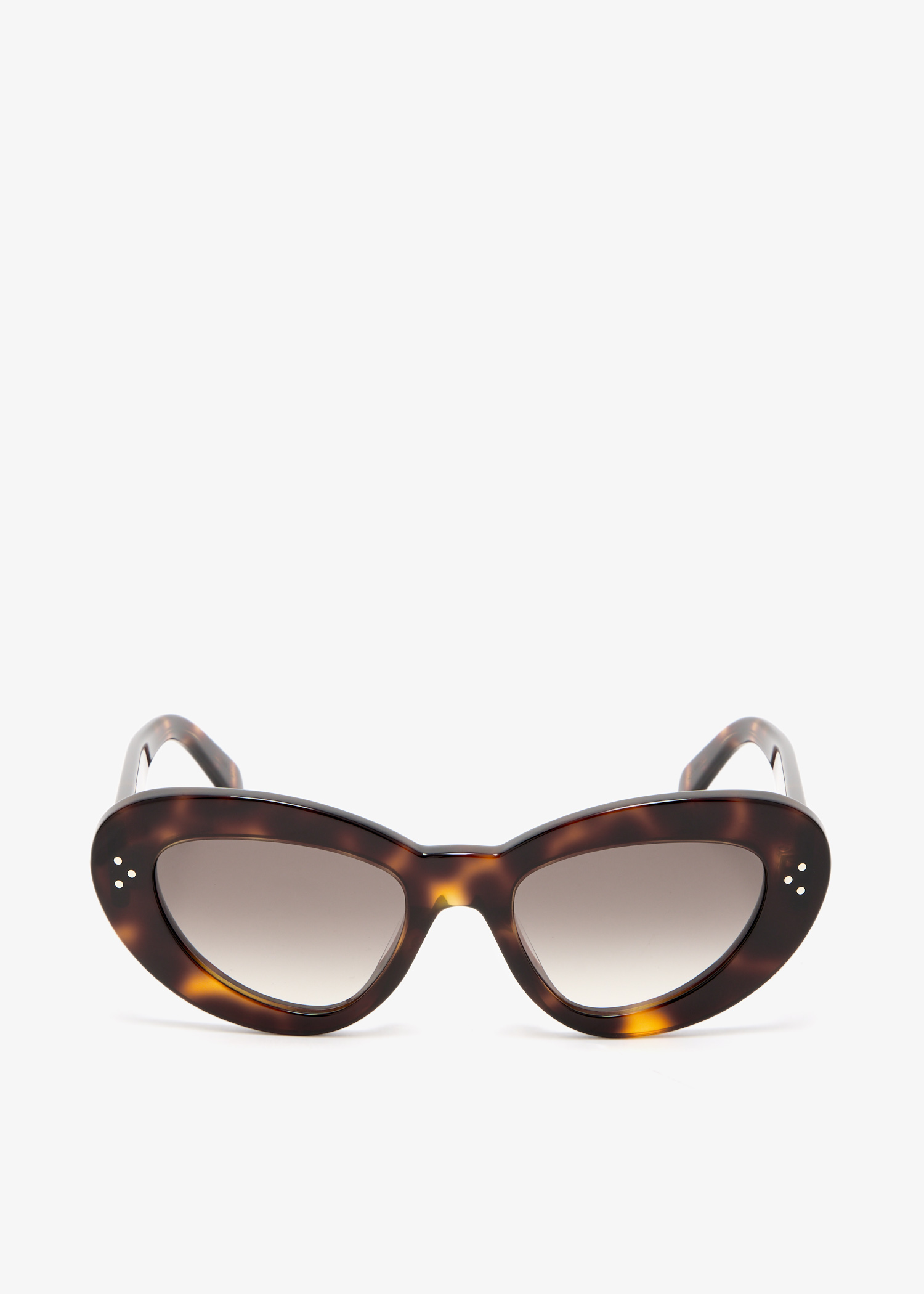 

CELINE 3 Dots cat eye sunglasses, Brown