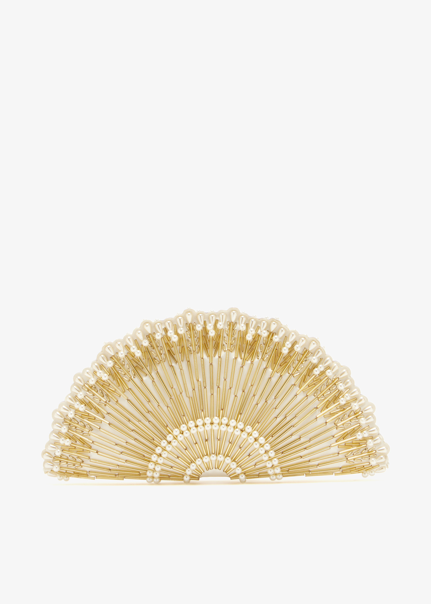 

Rosée d'Epines clutch, Cream