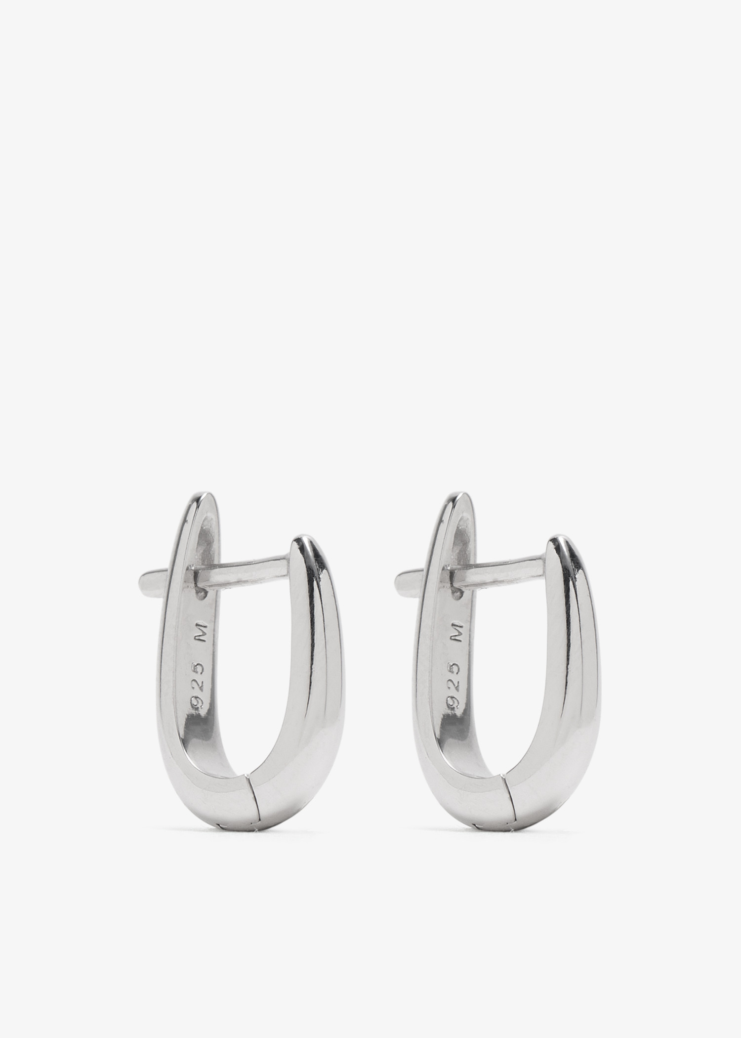 

Claw huggies, Silver