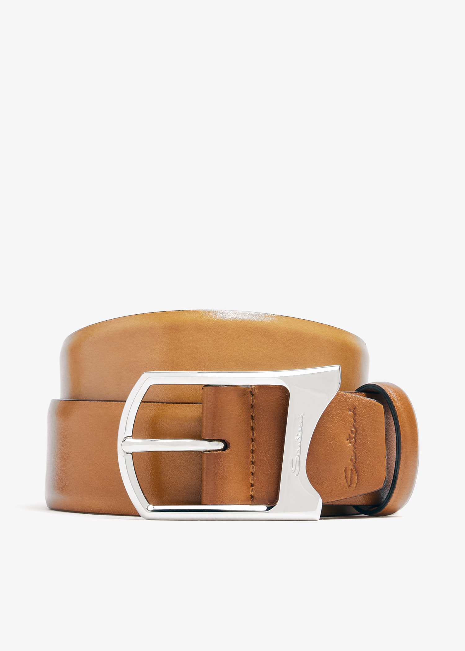 

Leather belt, Brown