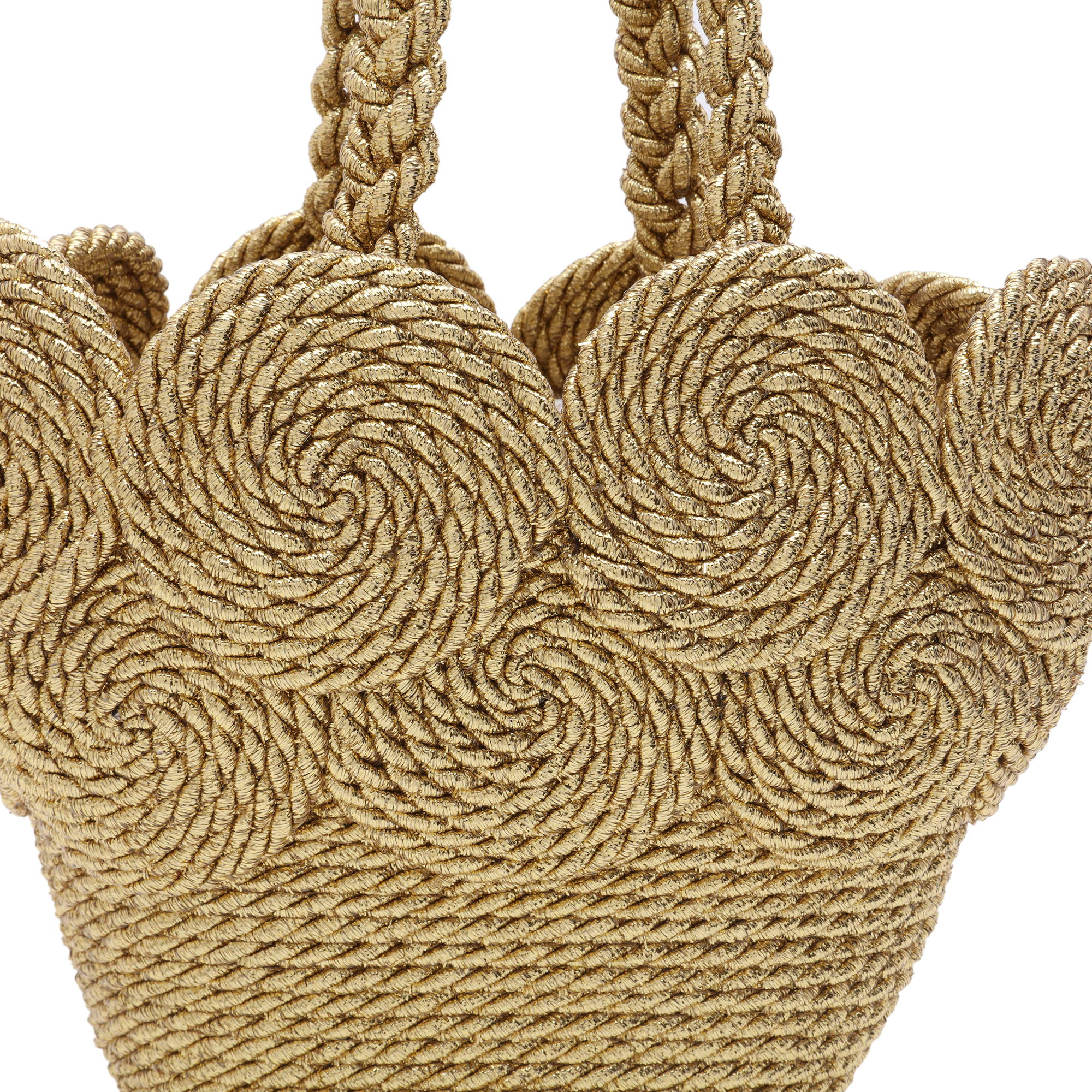 

Cha Cha shell bag, Beige