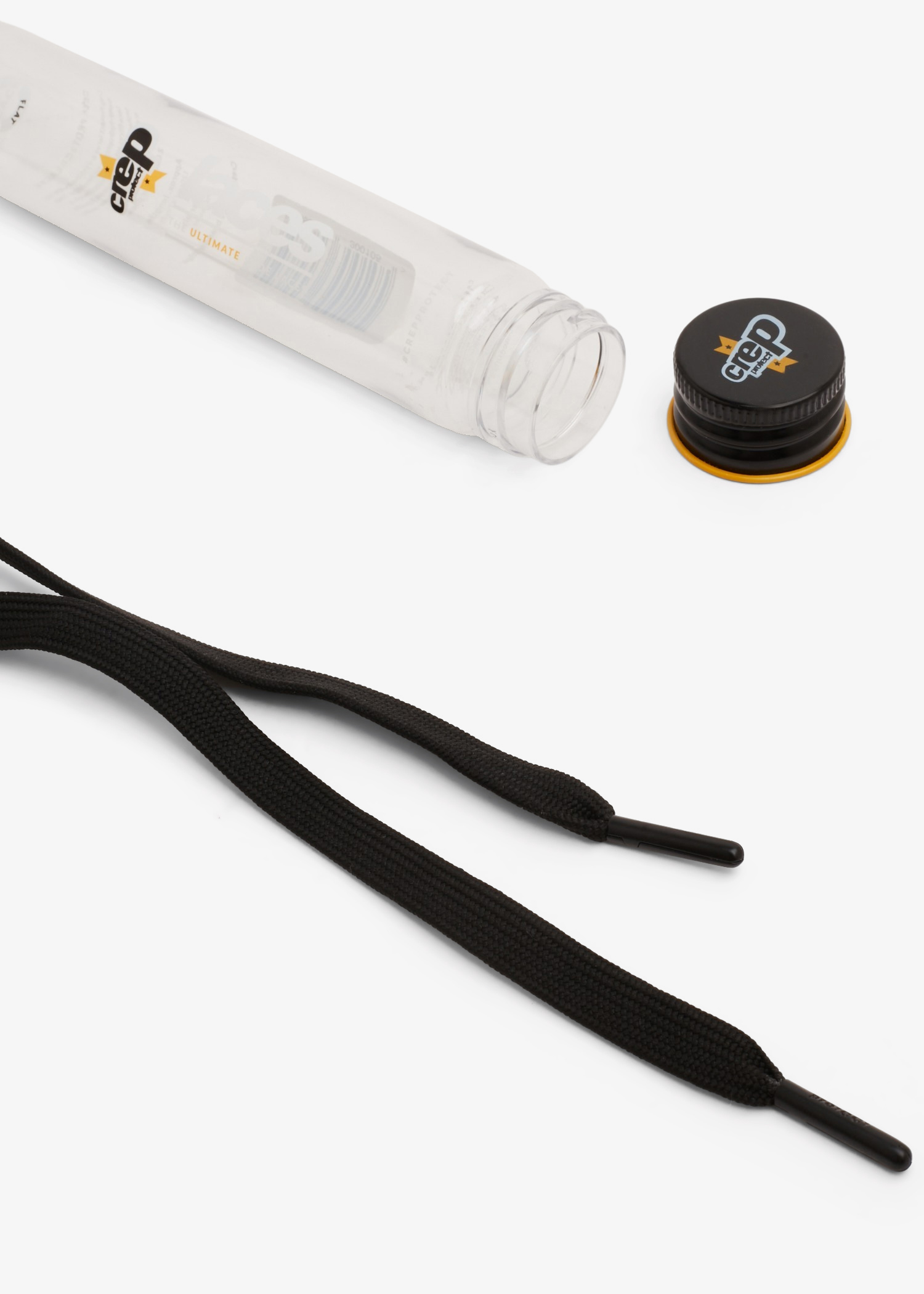 

Pre-treated laces, Black