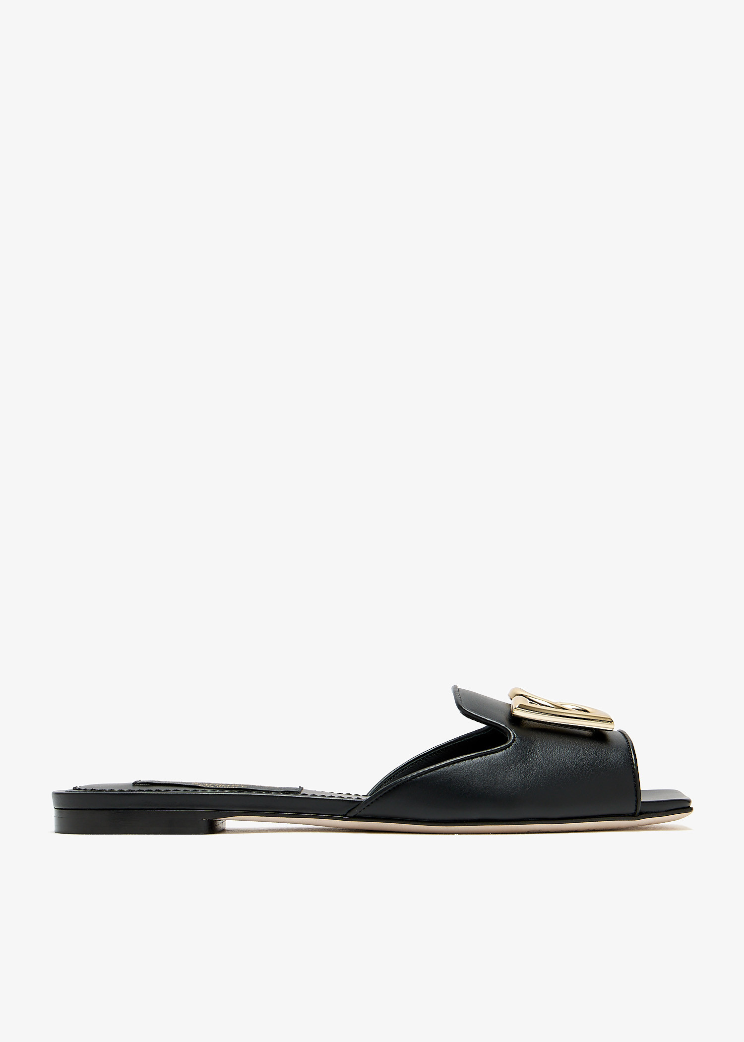 

DG slide sandals, Black