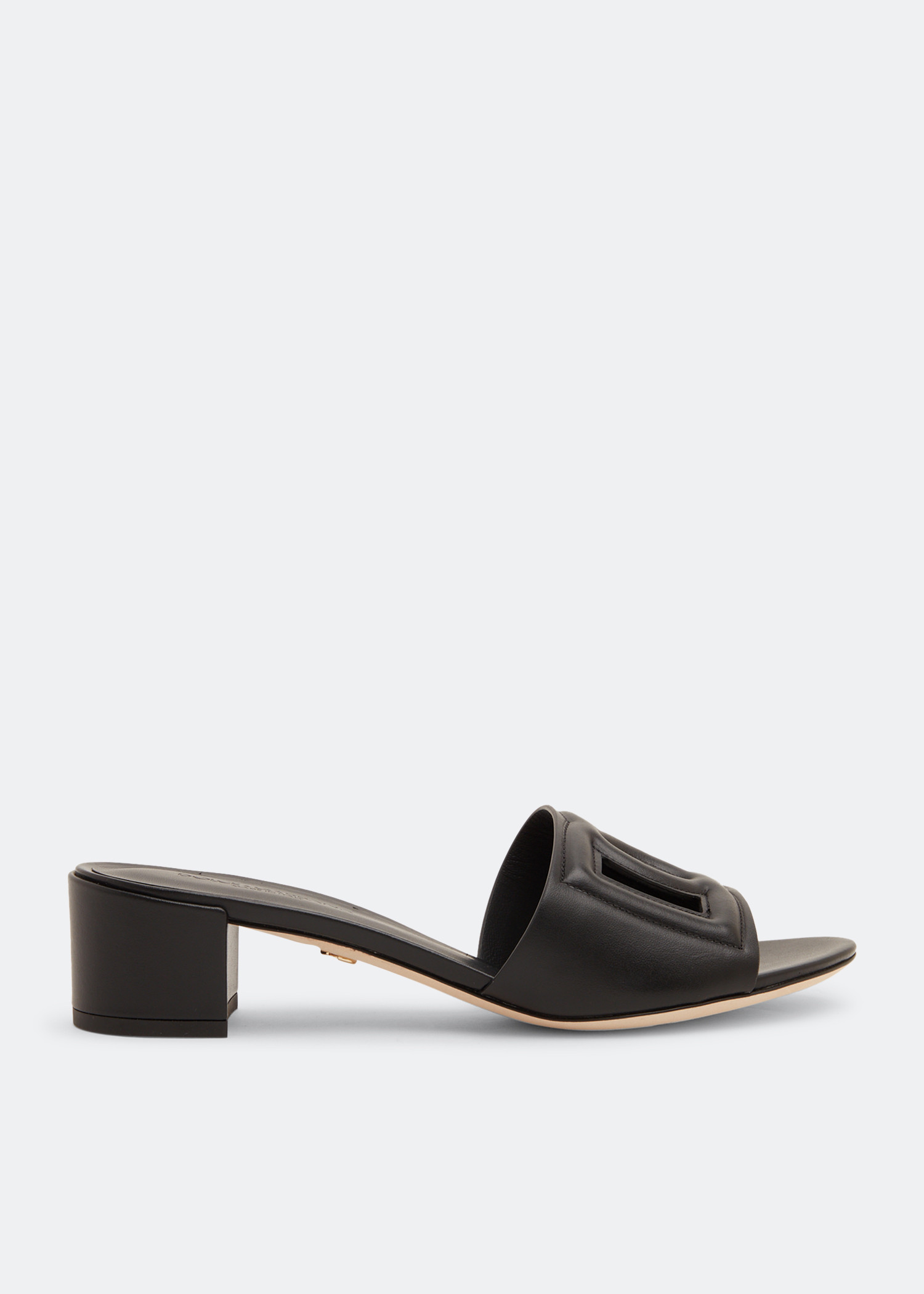 

DG logo mules, Black