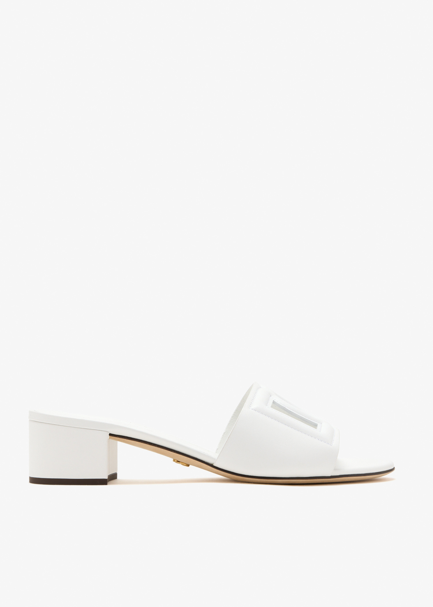 

DG Millennials logo sandals, White