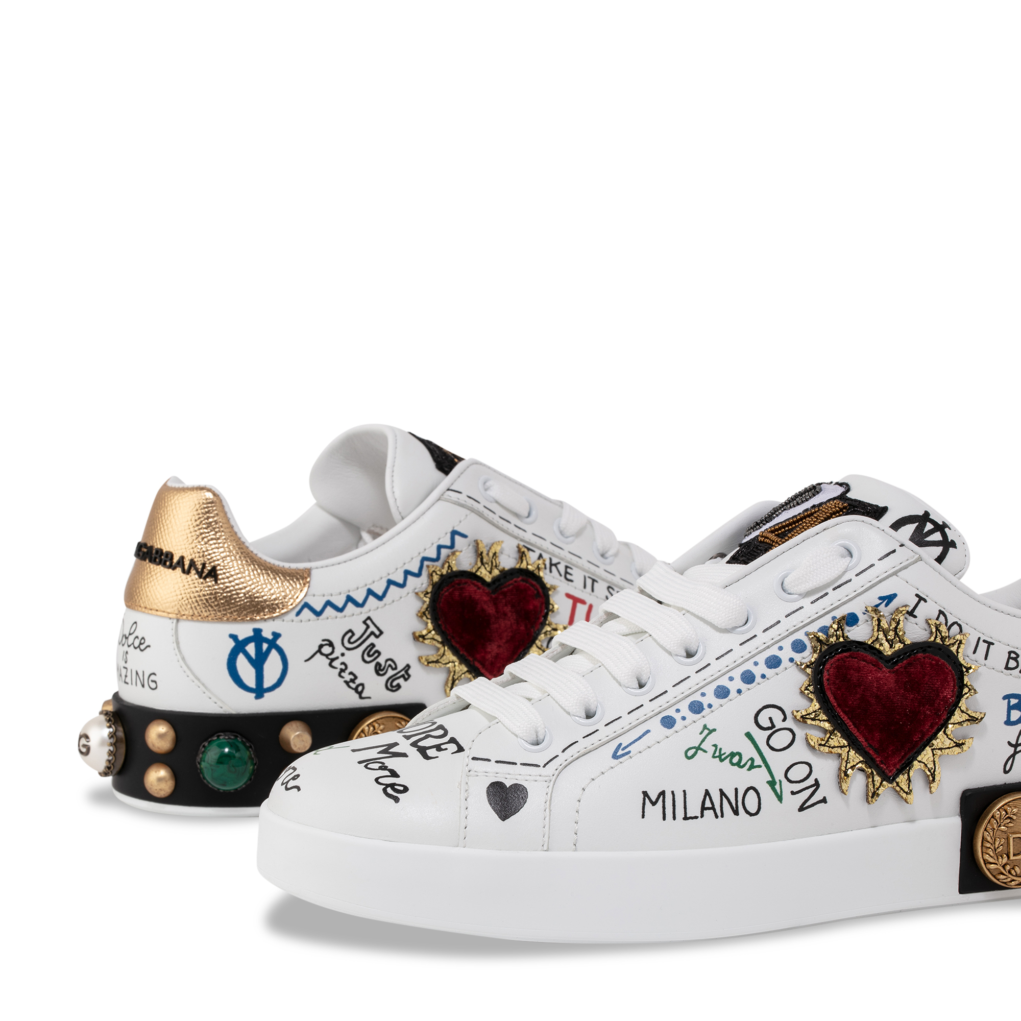 

Portofino sneakers, White