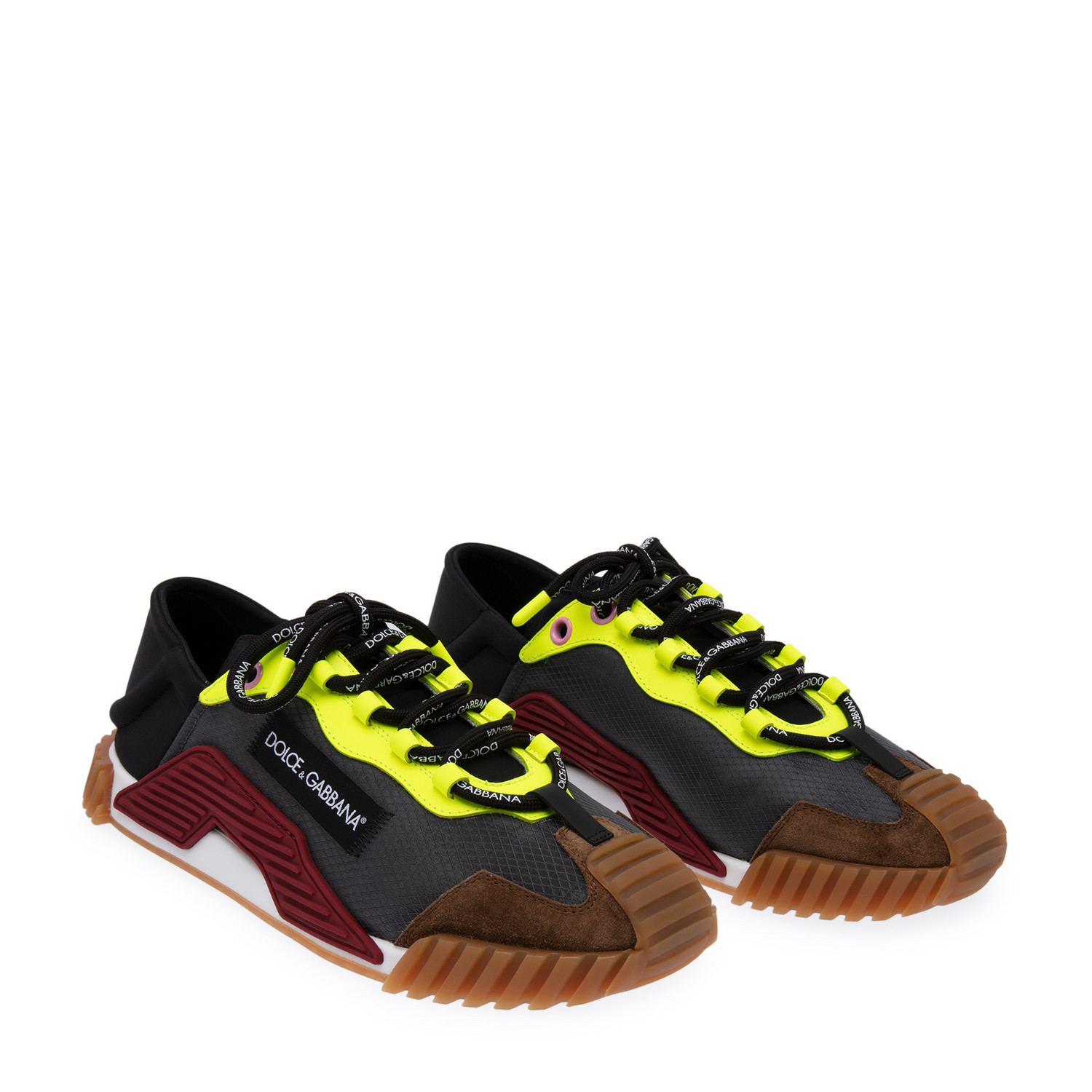 

Technical fabric sneakers, Multi-coloured