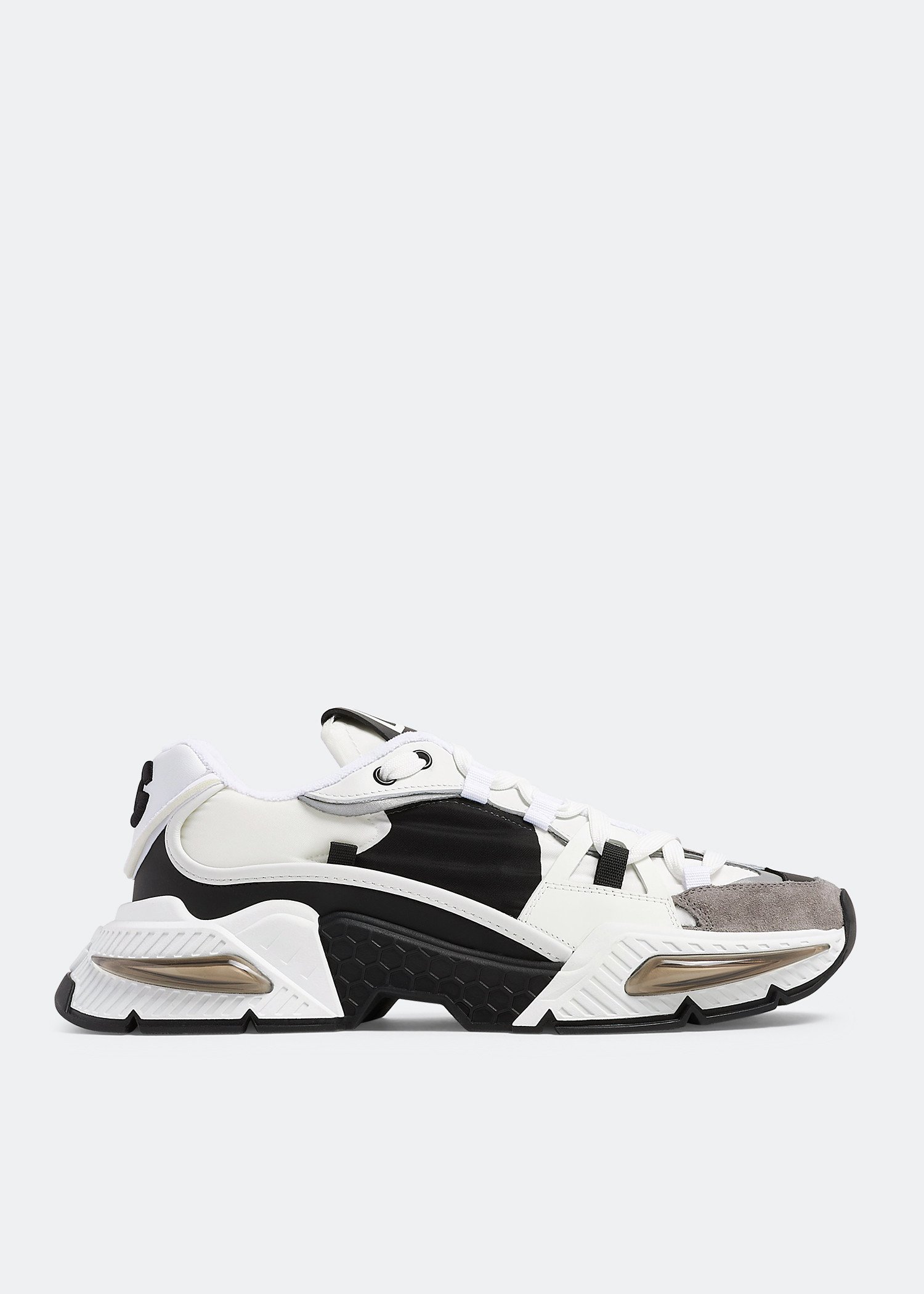 

Mixed-material Airmaster sneakers, White