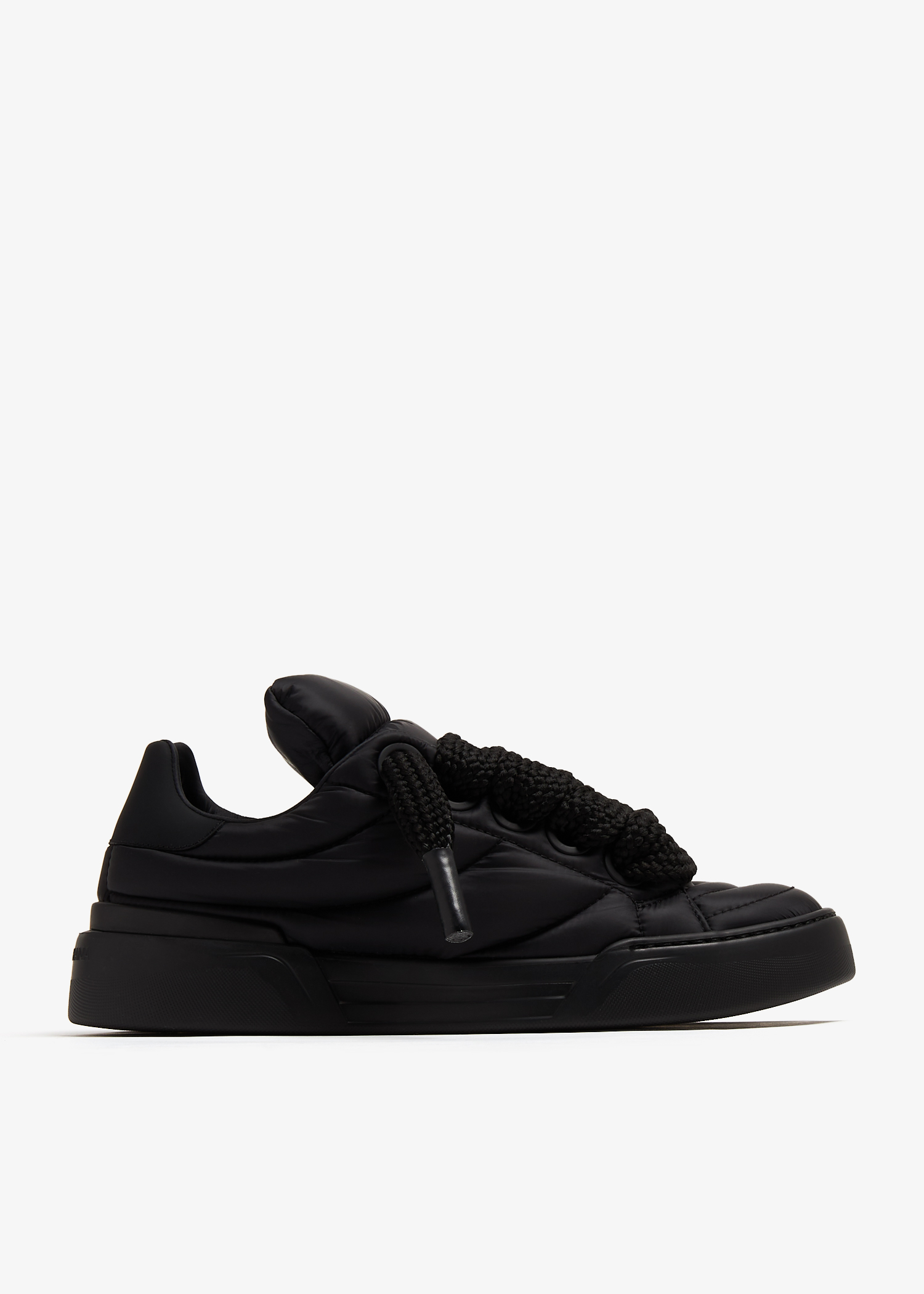 

Nylon New Roma sneakers, Black
