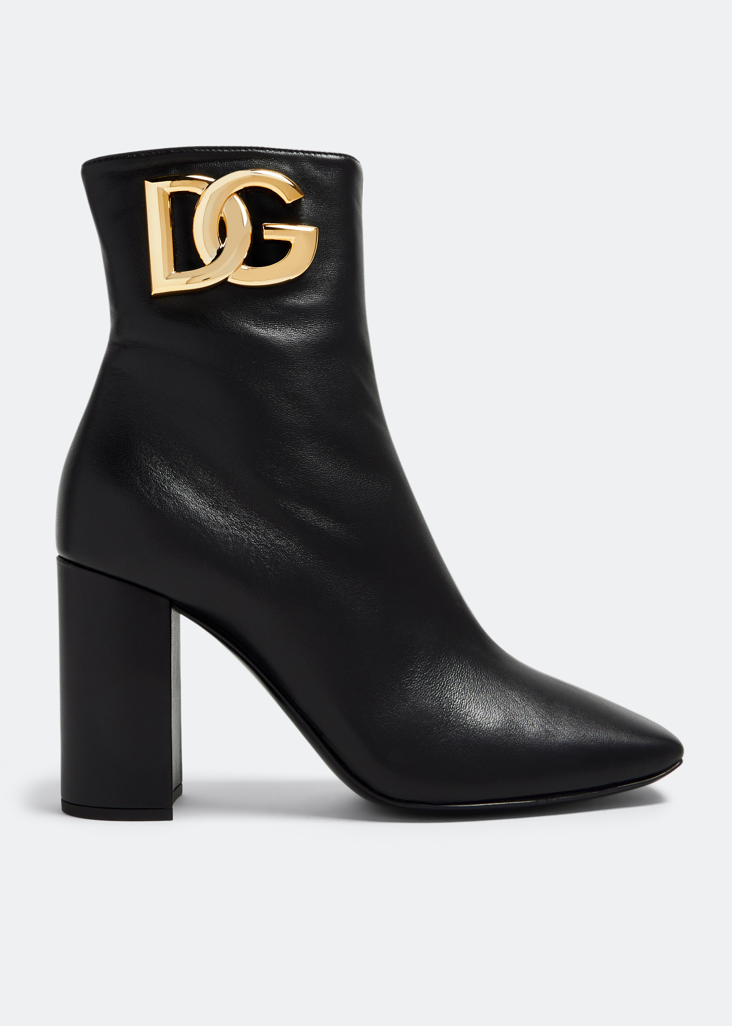 

Leather ankle boots, Black