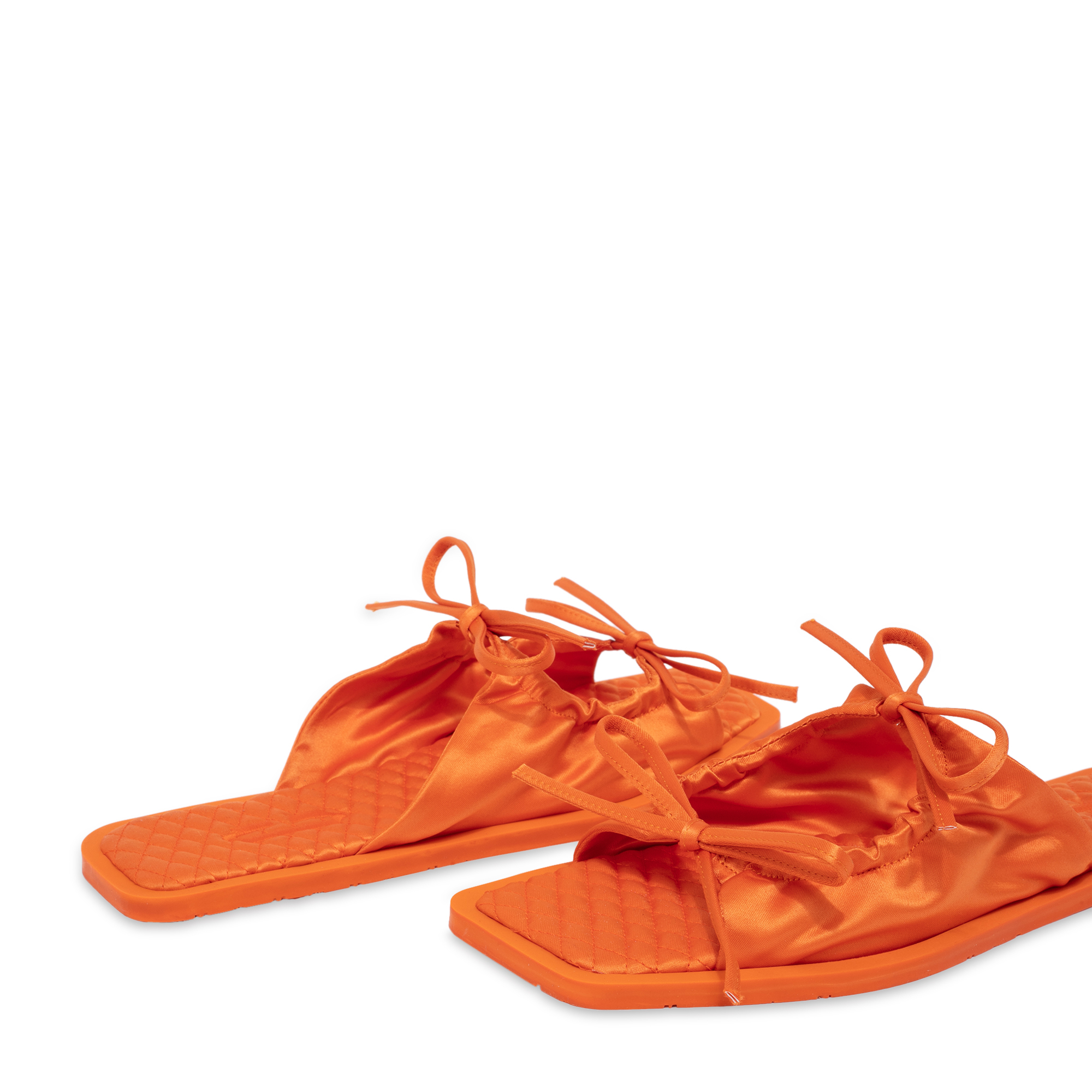 

Adele tie sandals, Orange