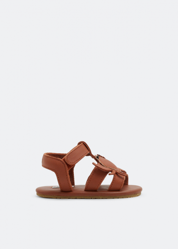 Donsje Crab sandals for Baby - Brown in KSA | Level Shoes