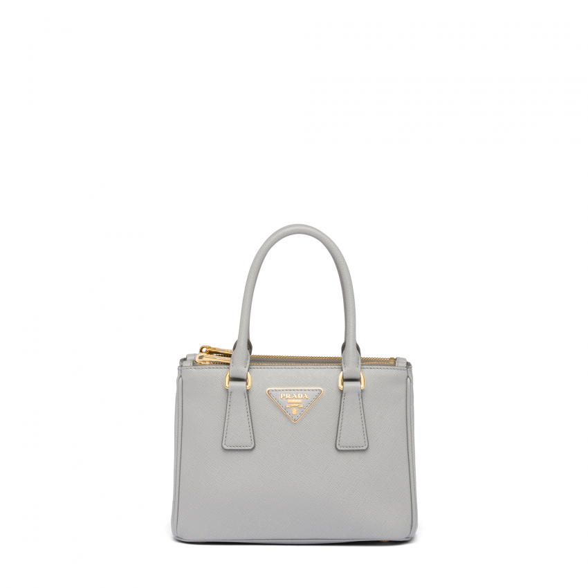 Prada Galleria Saffiano leather micro-bag for Women - Grey in KSA | Level  Shoes