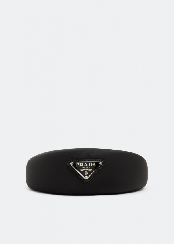 Prada Re-nylon headband for Women - Black in KSA | Level Shoes