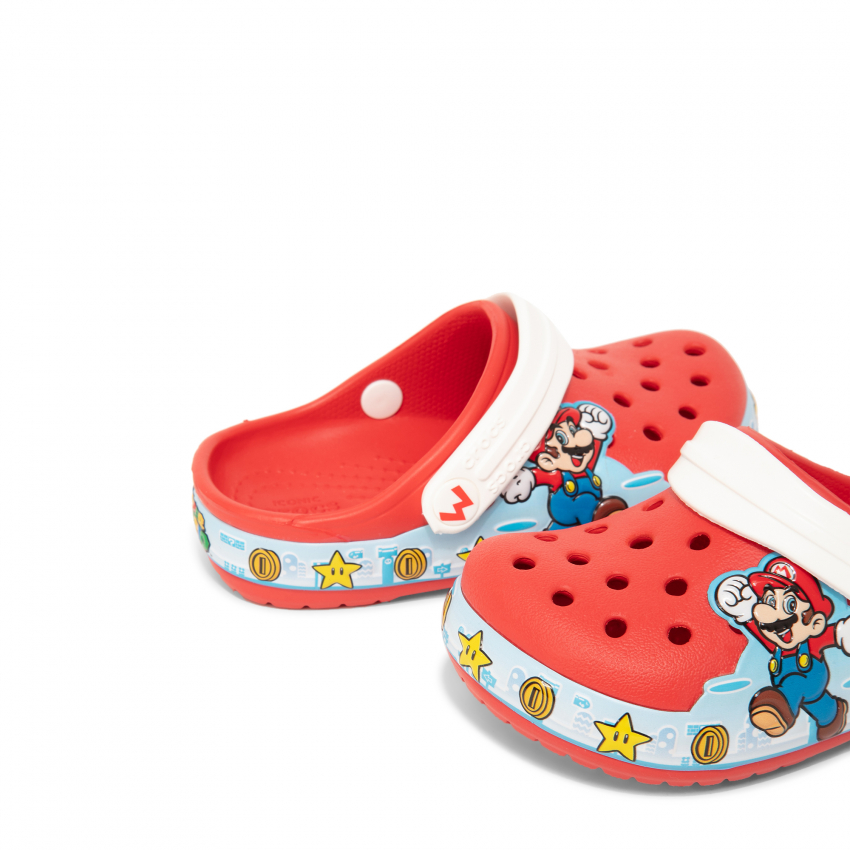 Crocs Fun Lab Super Mario clogs for Baby - Multicolored in KSA | Level Shoes