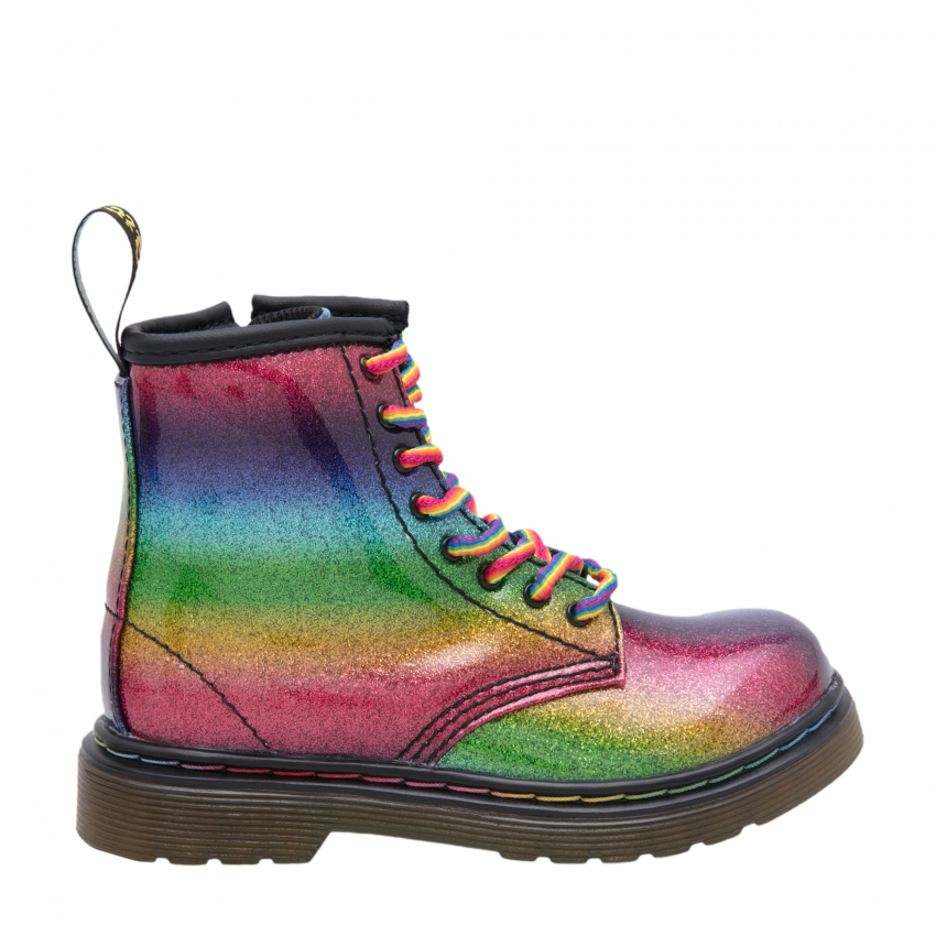 Dr. Martens 1460 rainbow glitter boots for Girl - Multicolored in KSA |  Level Shoes